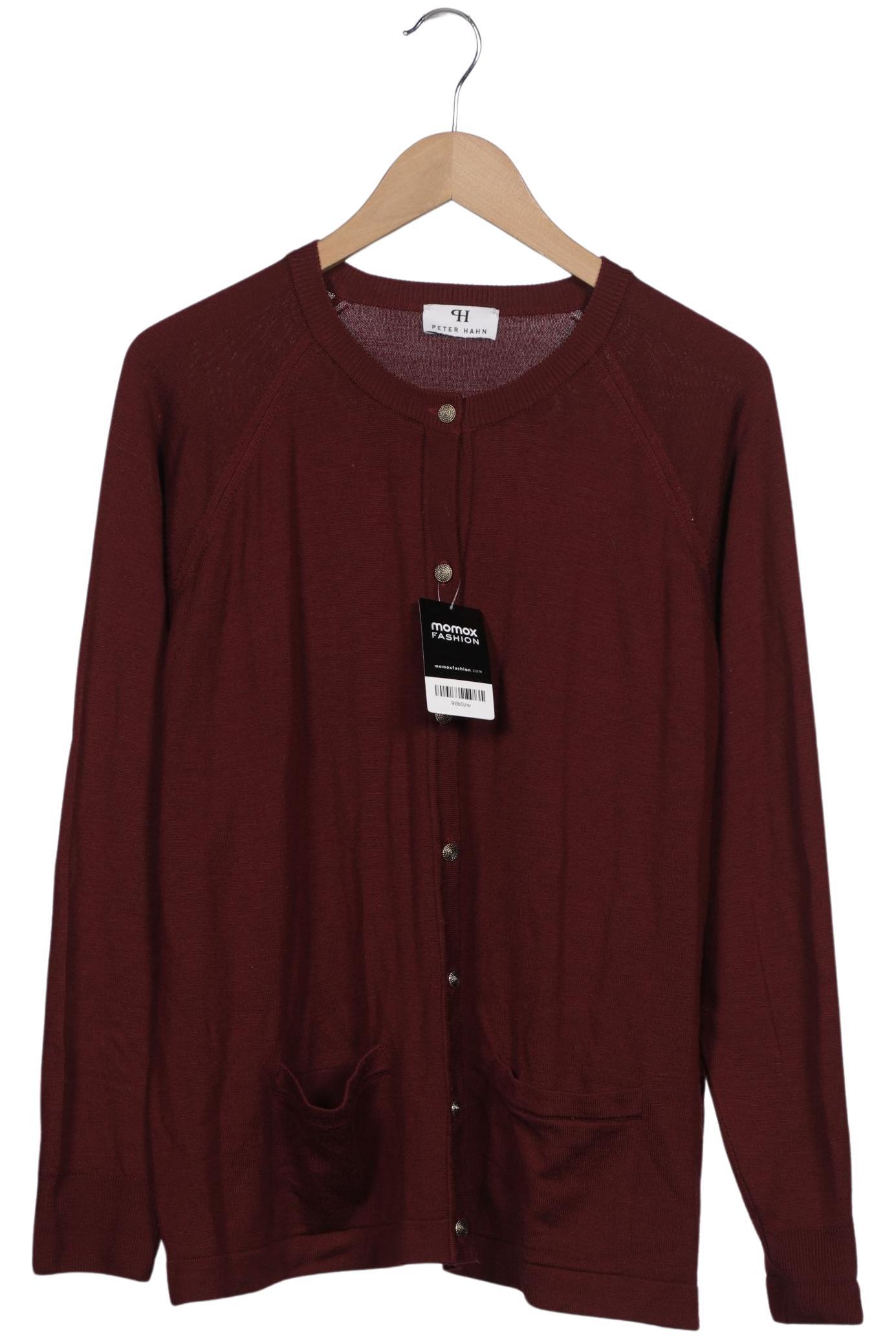 

Peter Hahn Damen Strickjacke, bordeaux, Gr. 52