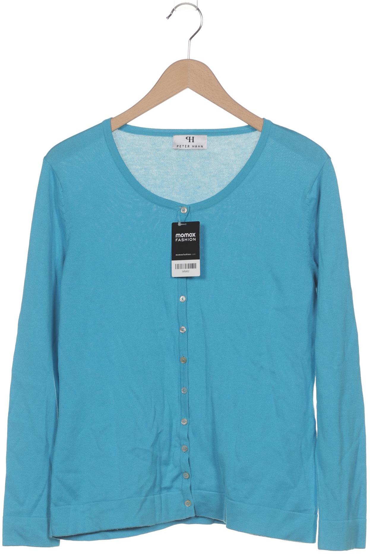 

Peter Hahn Damen Strickjacke, blau, Gr. 46