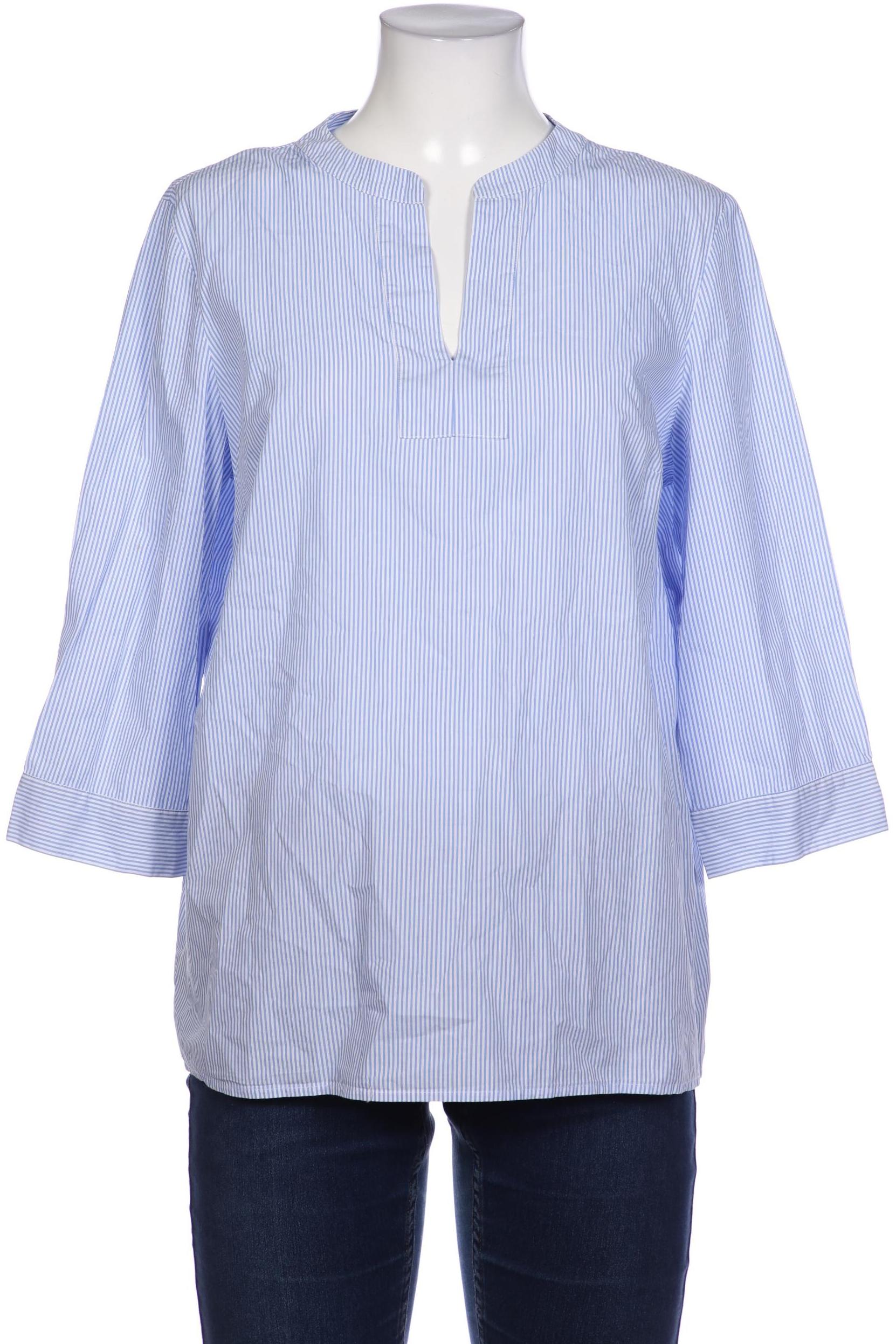 

Peter Hahn Damen Bluse, blau, Gr. 42