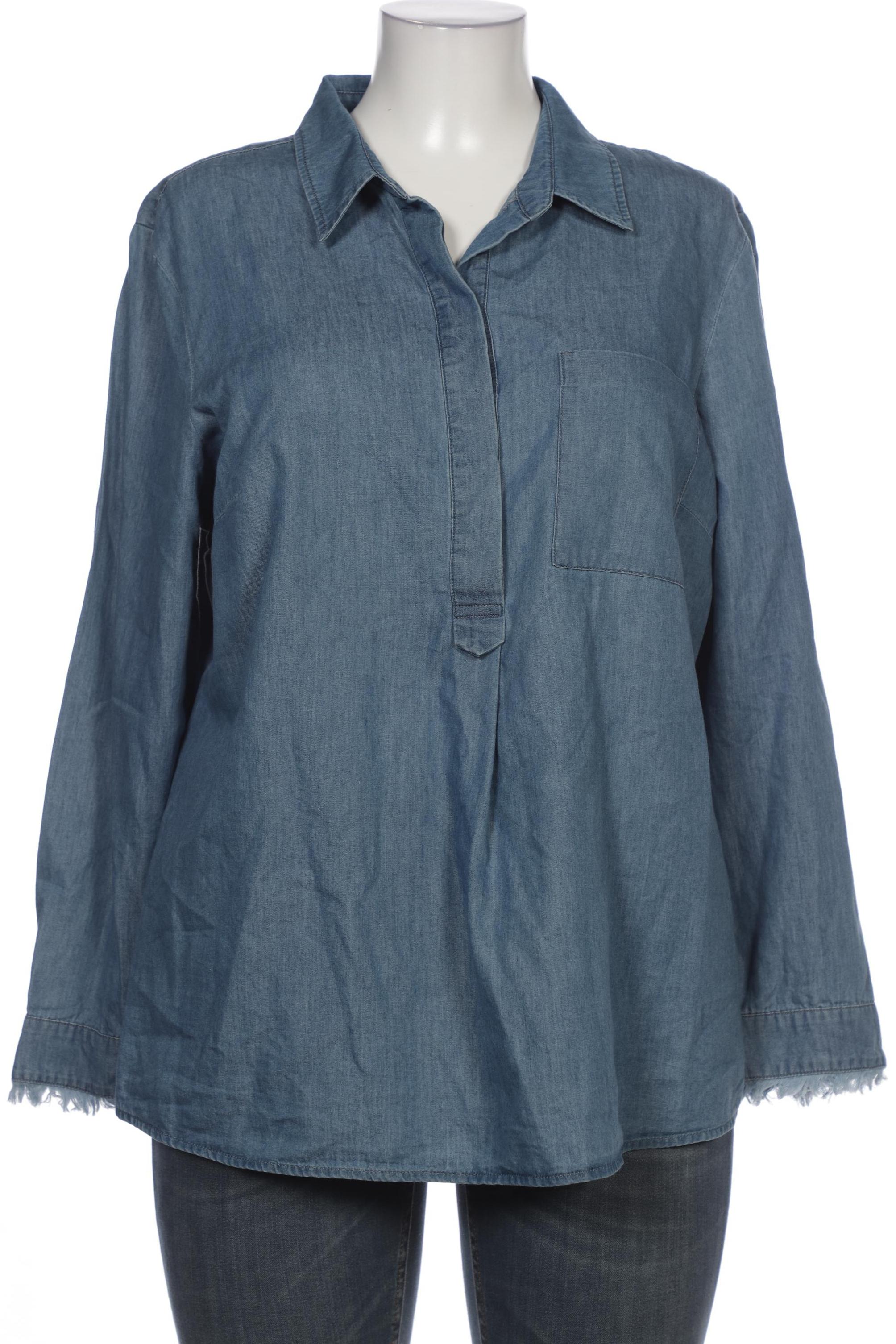 

Peter Hahn Damen Bluse, blau