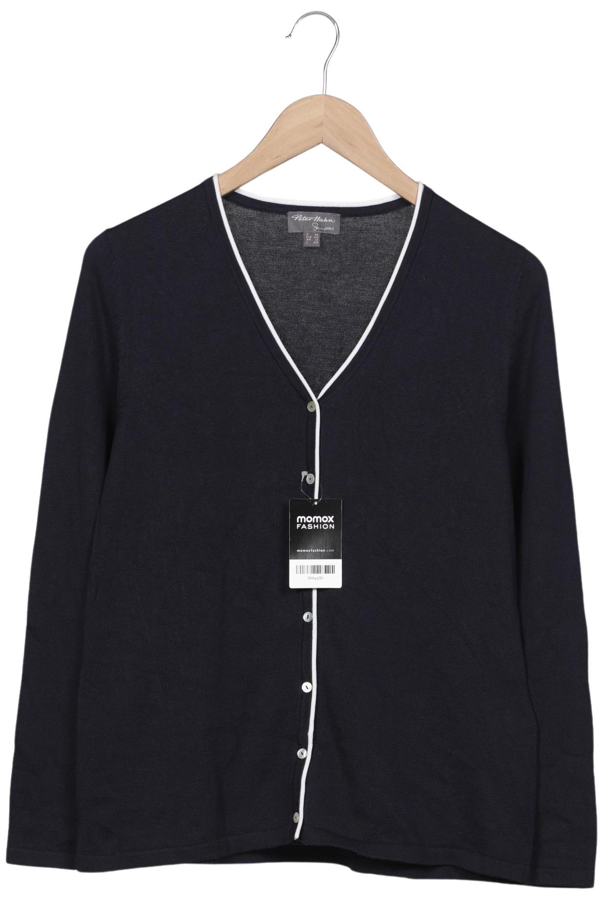 

Peter Hahn Damen Strickjacke, marineblau, Gr. 38