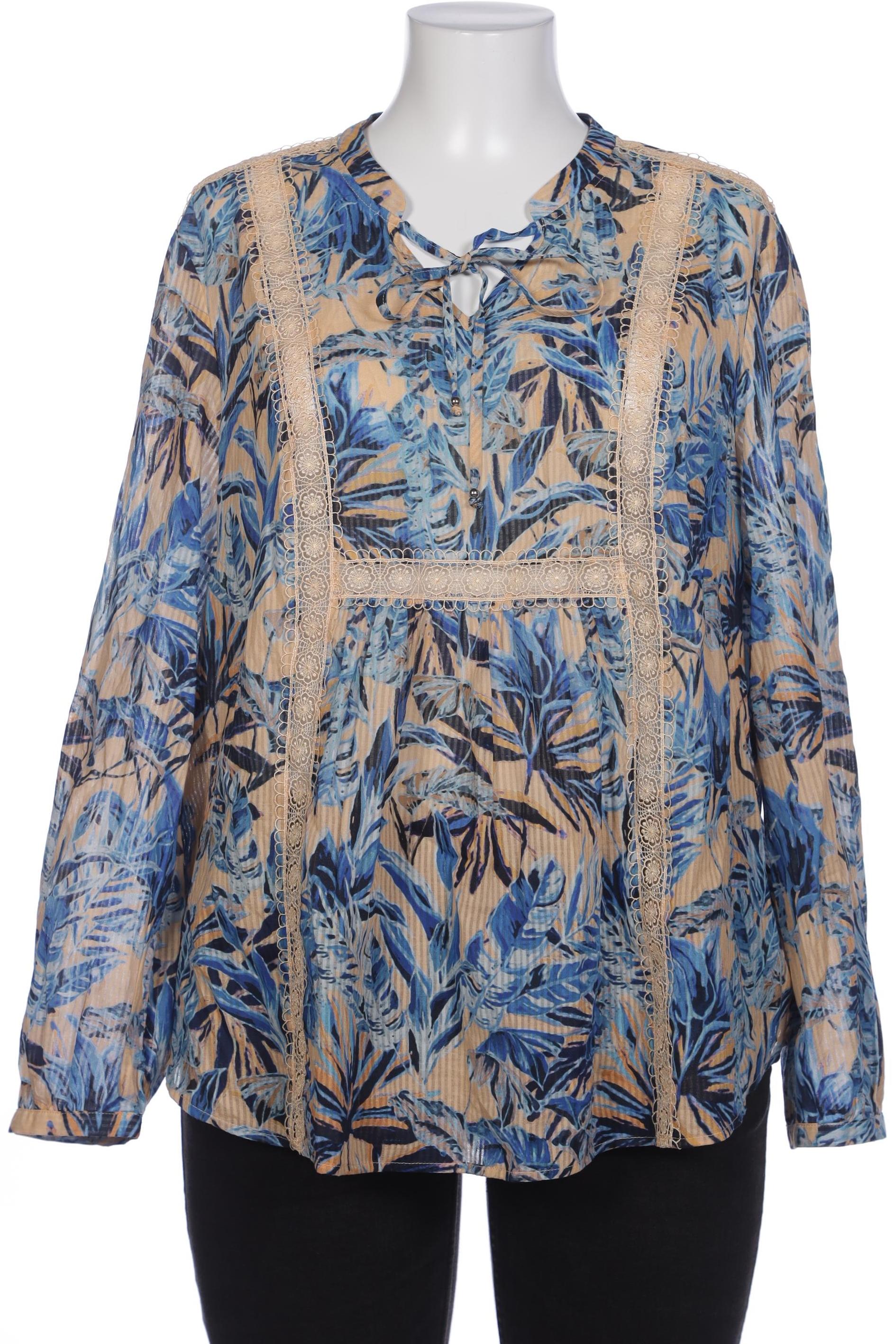 

Peter Hahn Damen Bluse, blau, Gr. 48
