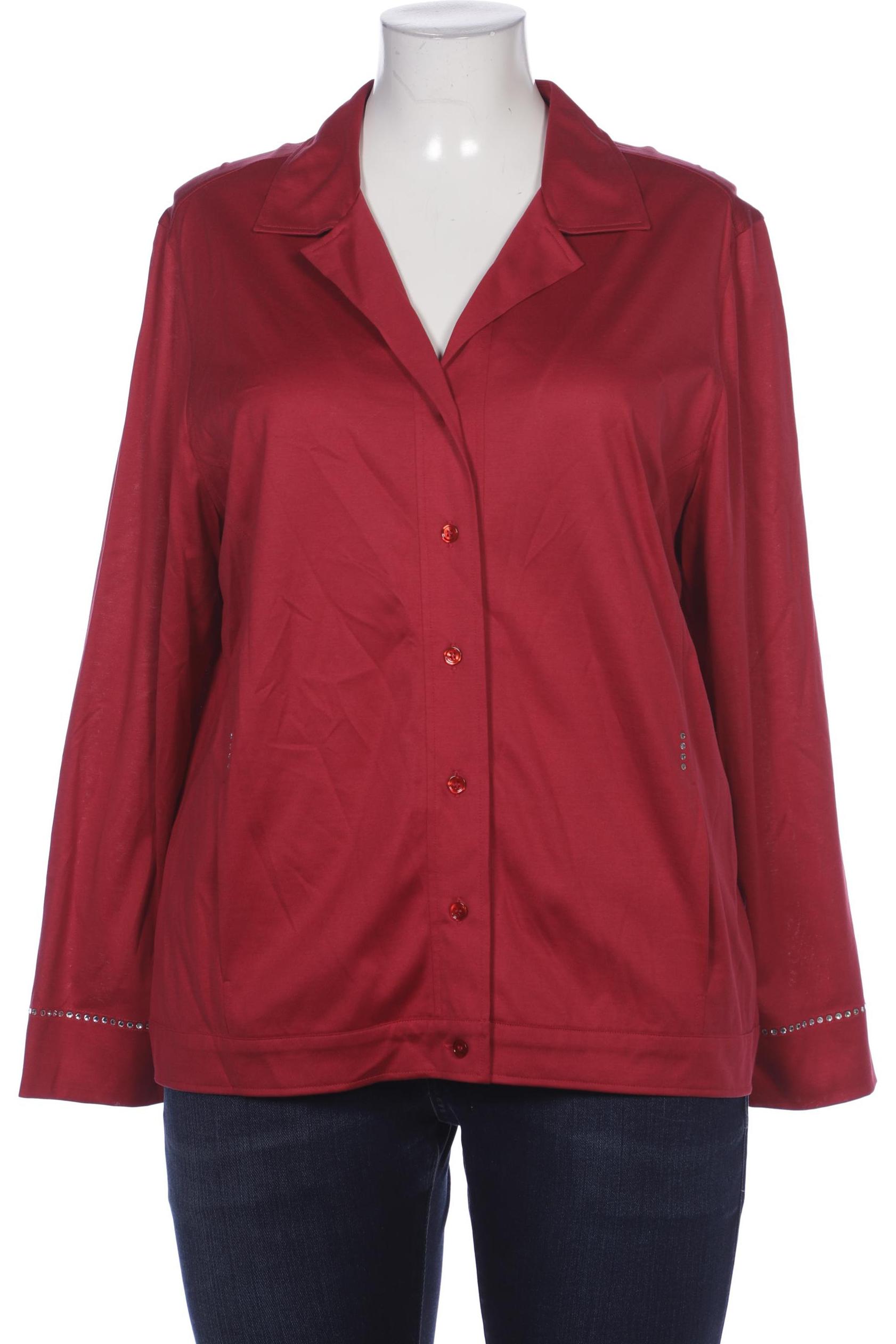 

Peter Hahn Damen Bluse, rot, Gr. 44