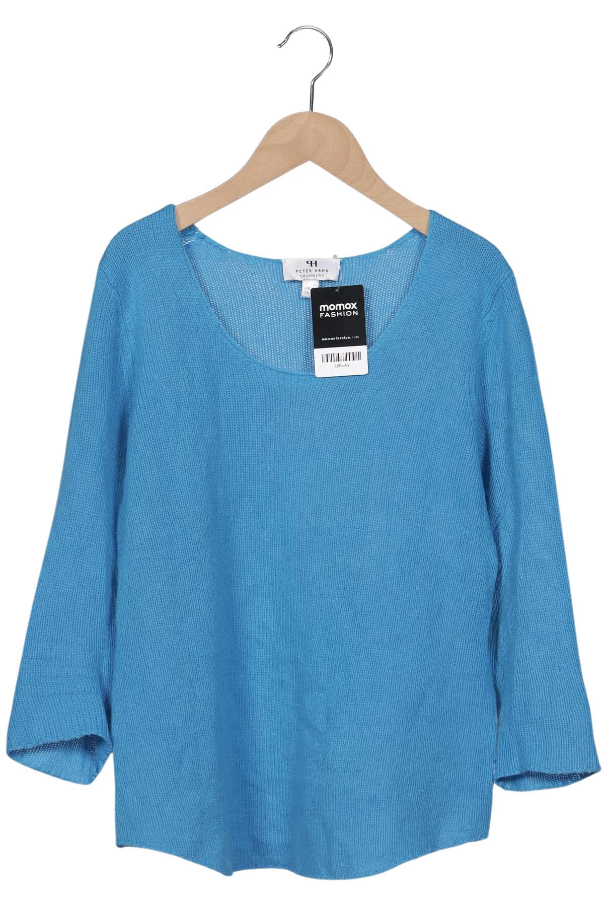 

Peter Hahn Damen Pullover, blau, Gr. 46