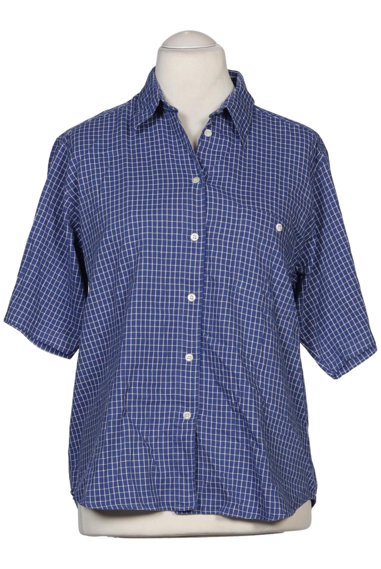 

Peter Hahn Damen Bluse, blau, Gr. 44