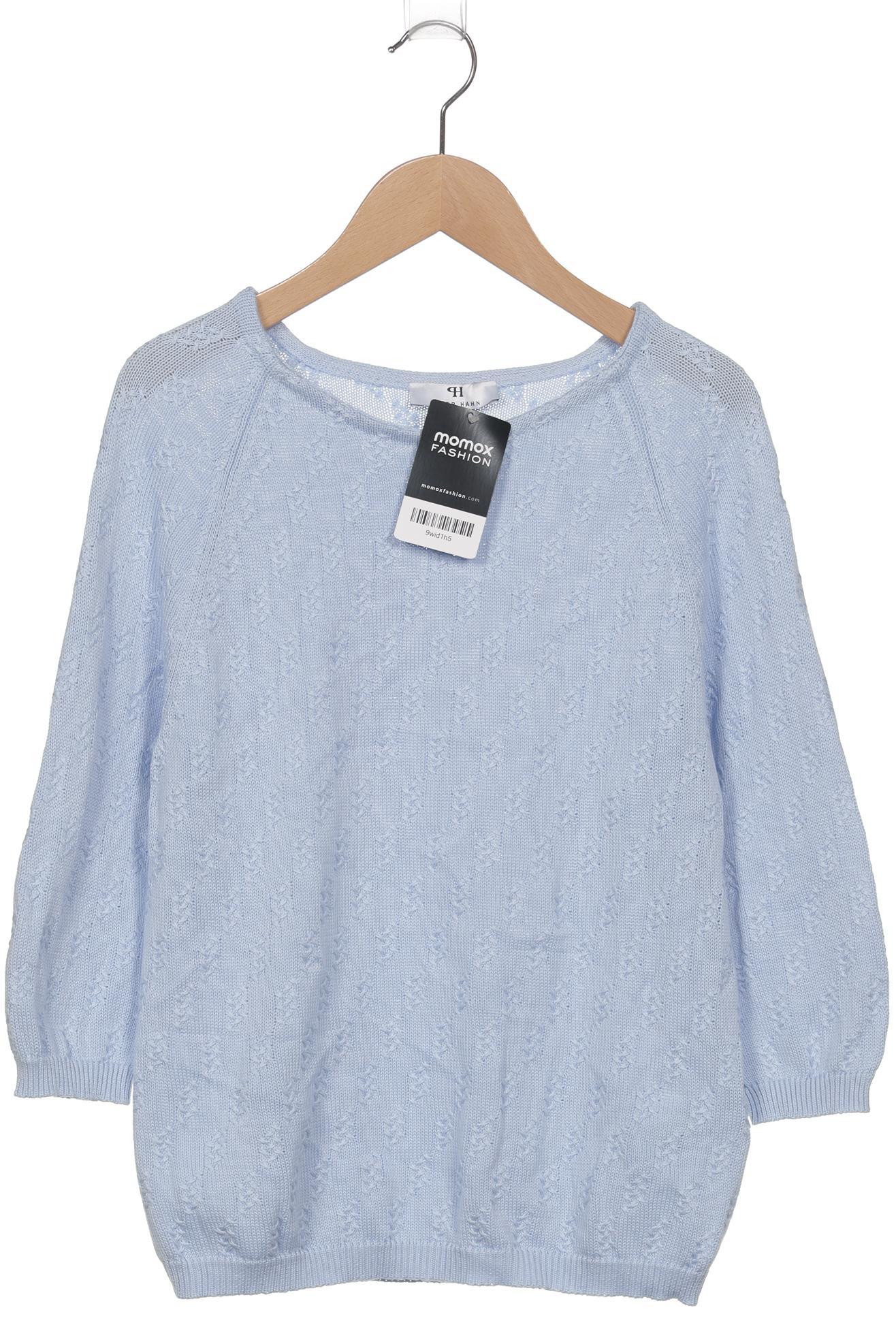 

Peter Hahn Damen Pullover, blau, Gr. 36