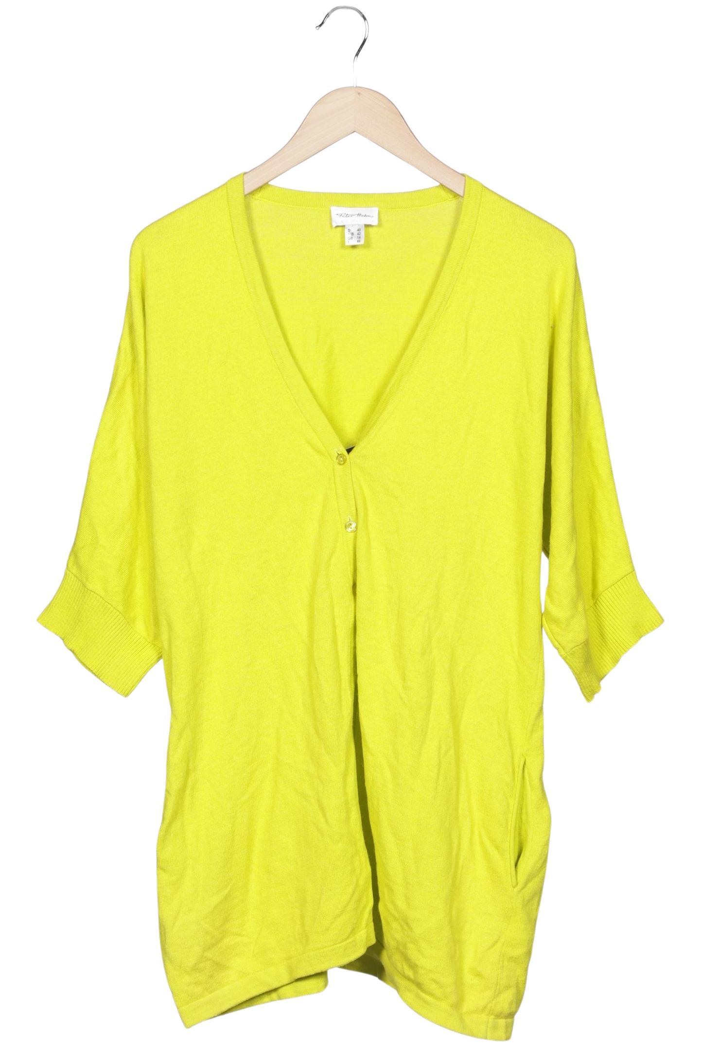 

Peter Hahn Damen Strickjacke, neon, Gr. 40