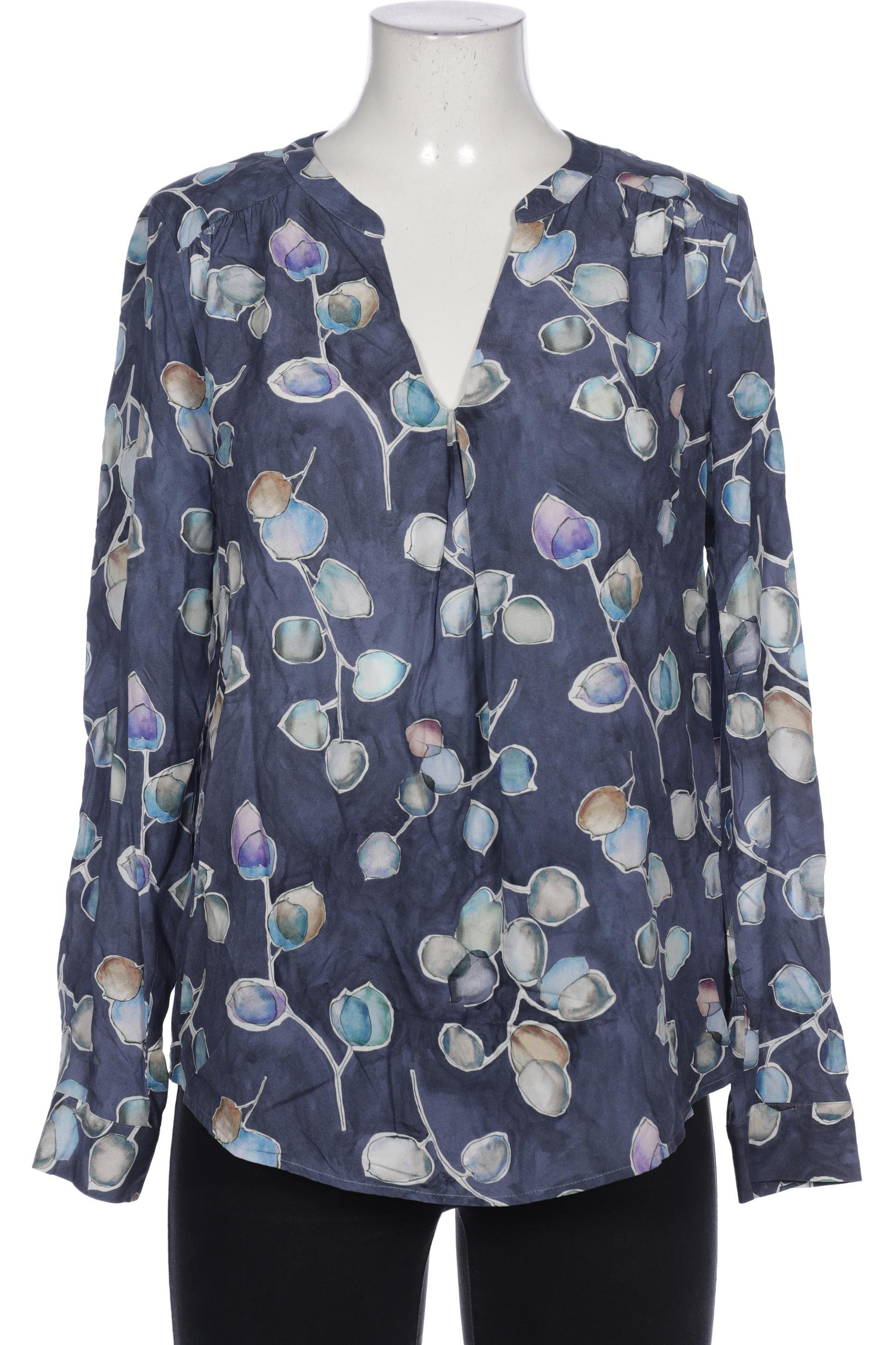 

Peter Hahn Damen Bluse, blau, Gr. 40