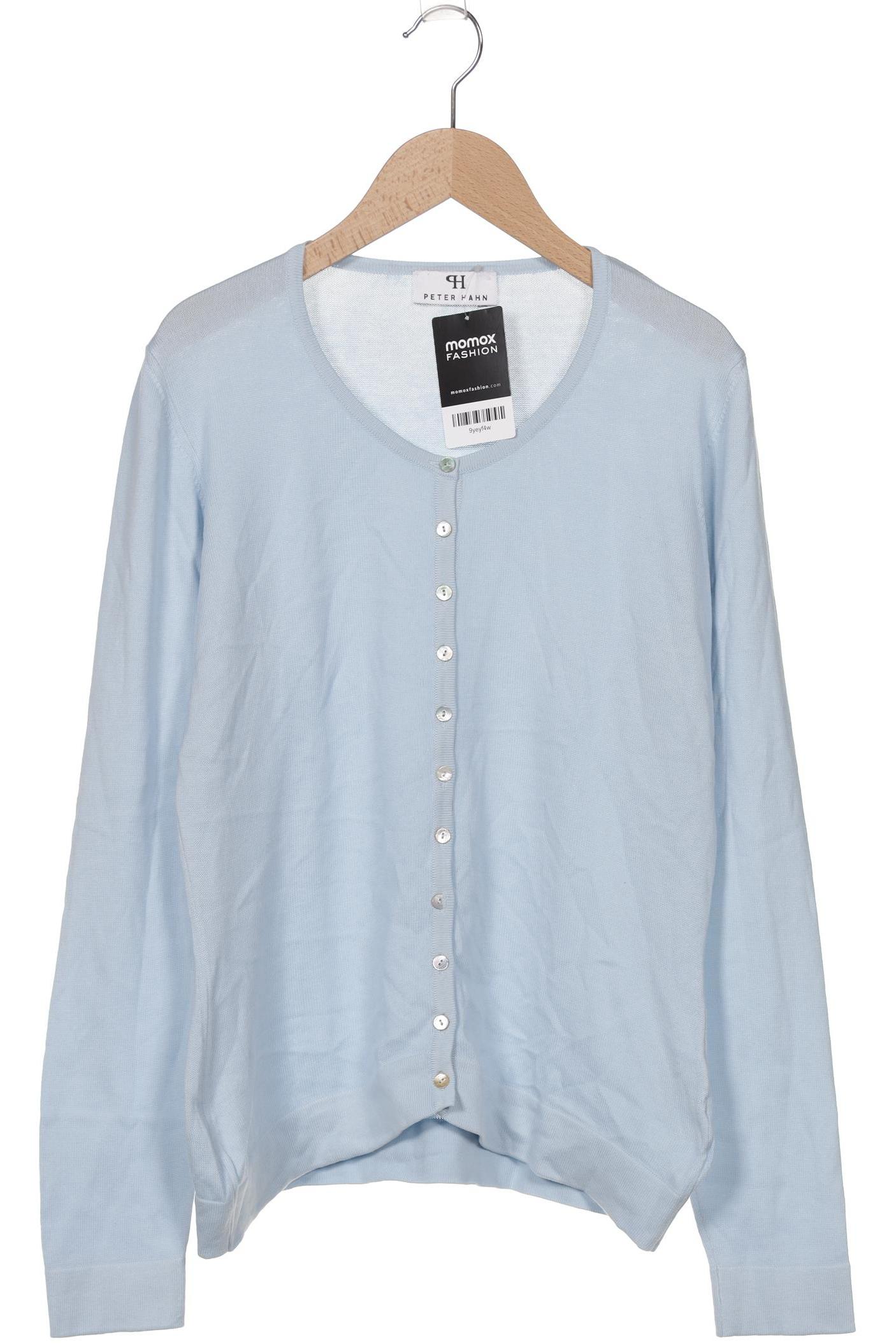 

Peter Hahn Damen Strickjacke, hellblau, Gr. 36