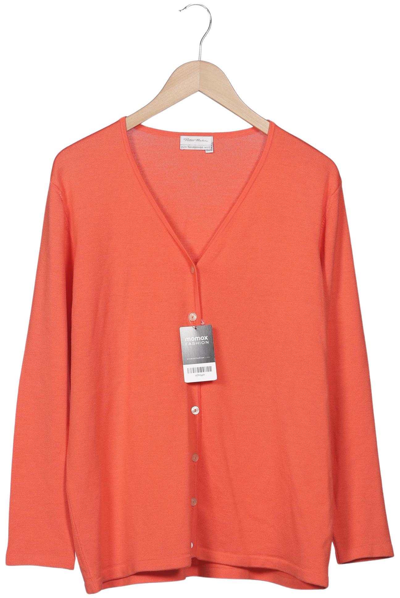 

Peter Hahn Damen Strickjacke, orange, Gr. 46