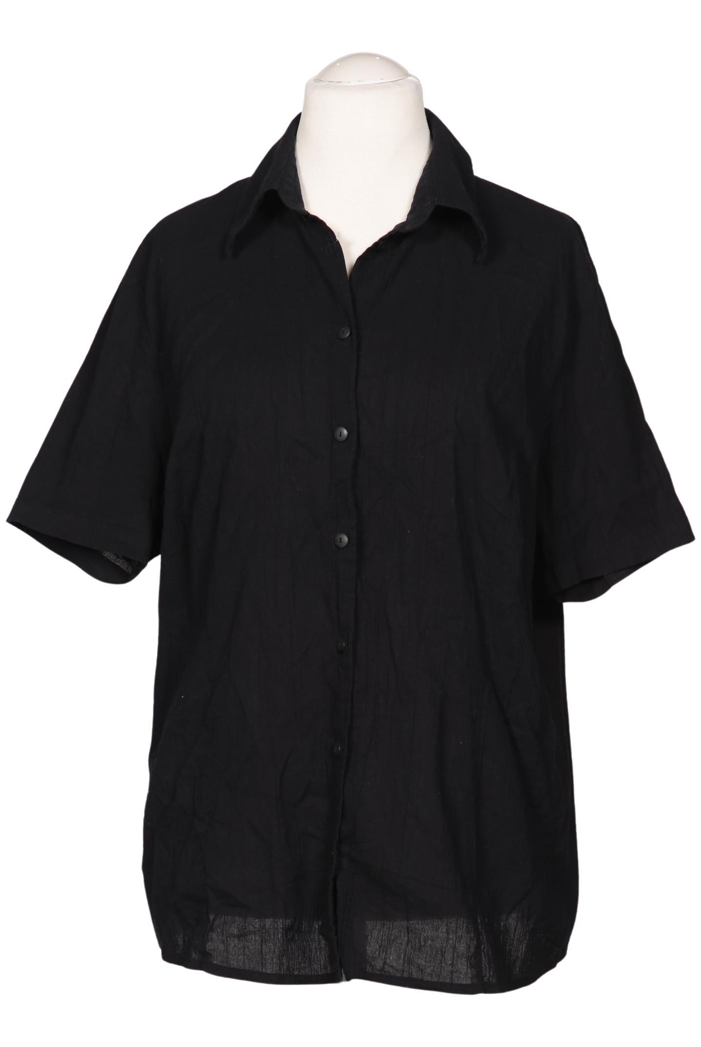 

Peter Hahn Damen Bluse, schwarz, Gr. 48