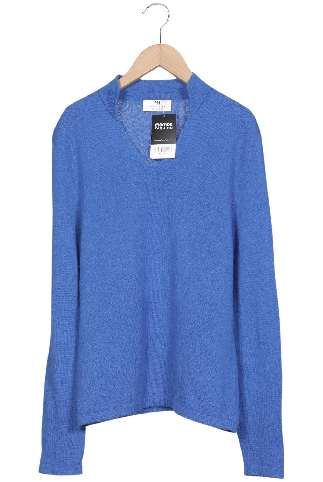 

Peter Hahn Damen Pullover, blau, Gr. 40