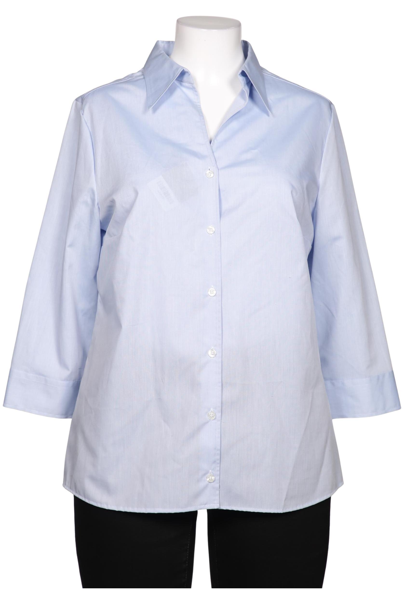 

Peter Hahn Damen Bluse, hellblau, Gr. 44