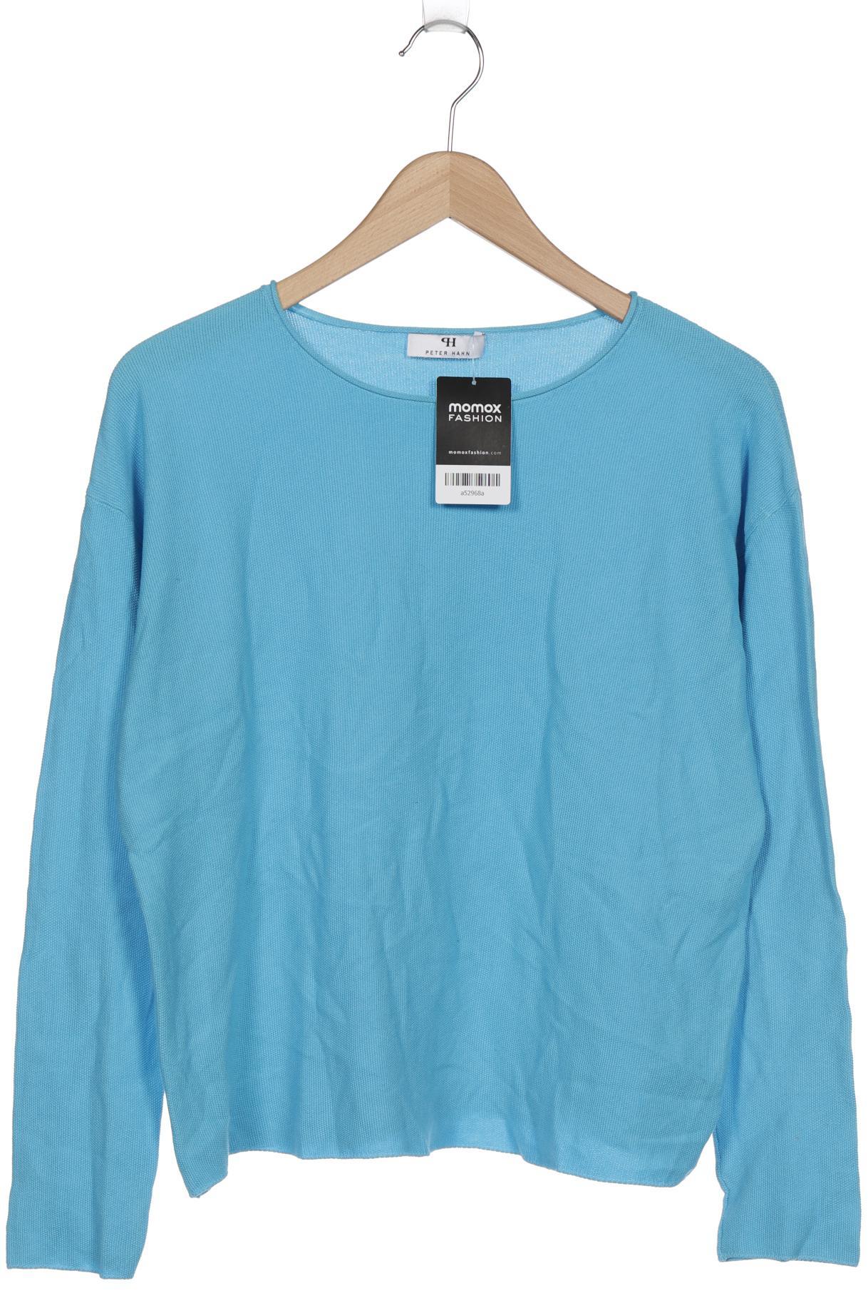

Peter Hahn Damen Pullover, blau, Gr. 42
