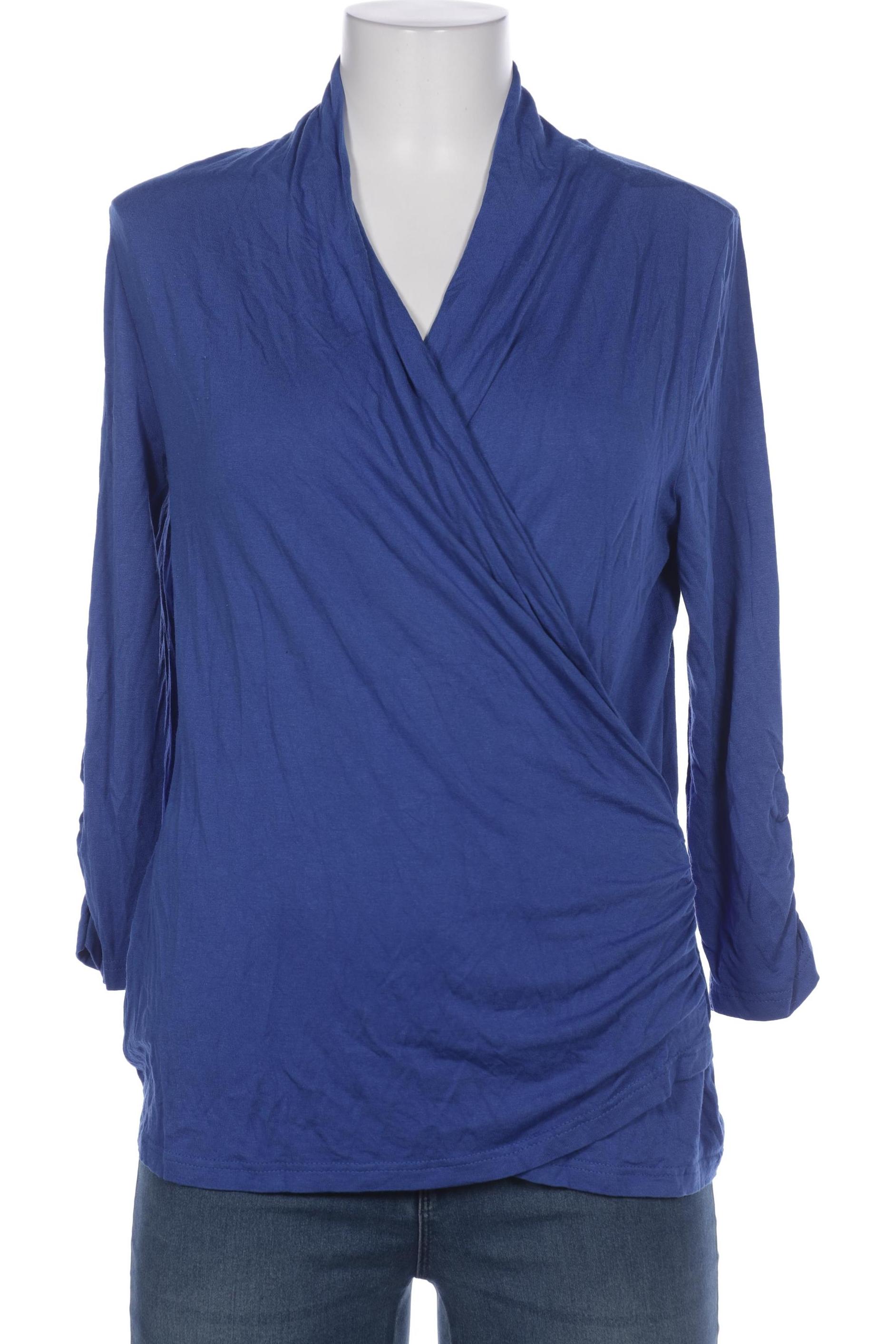 

Peter Hahn Damen Bluse, blau, Gr. 40