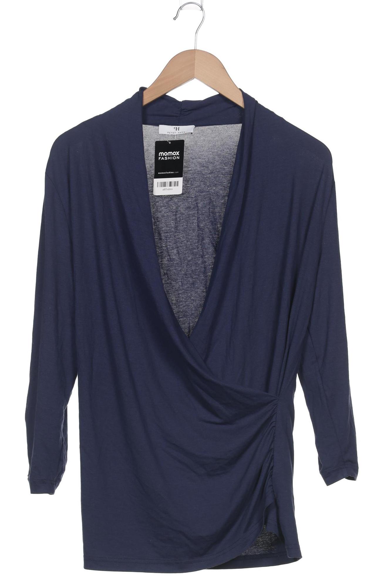 

Peter Hahn Damen Langarmshirt, marineblau, Gr. 44