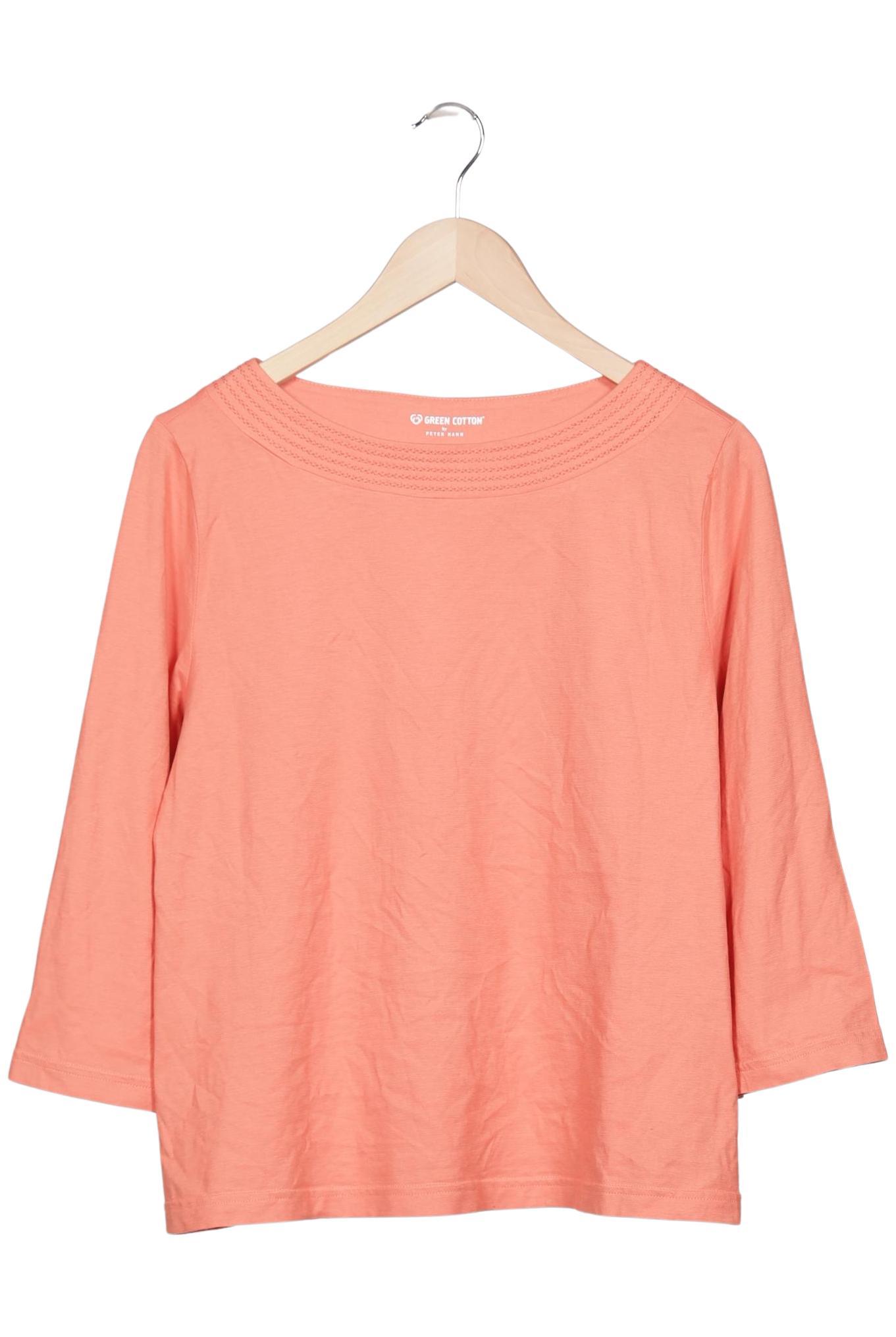 

Peter Hahn Damen Langarmshirt, orange, Gr. 40