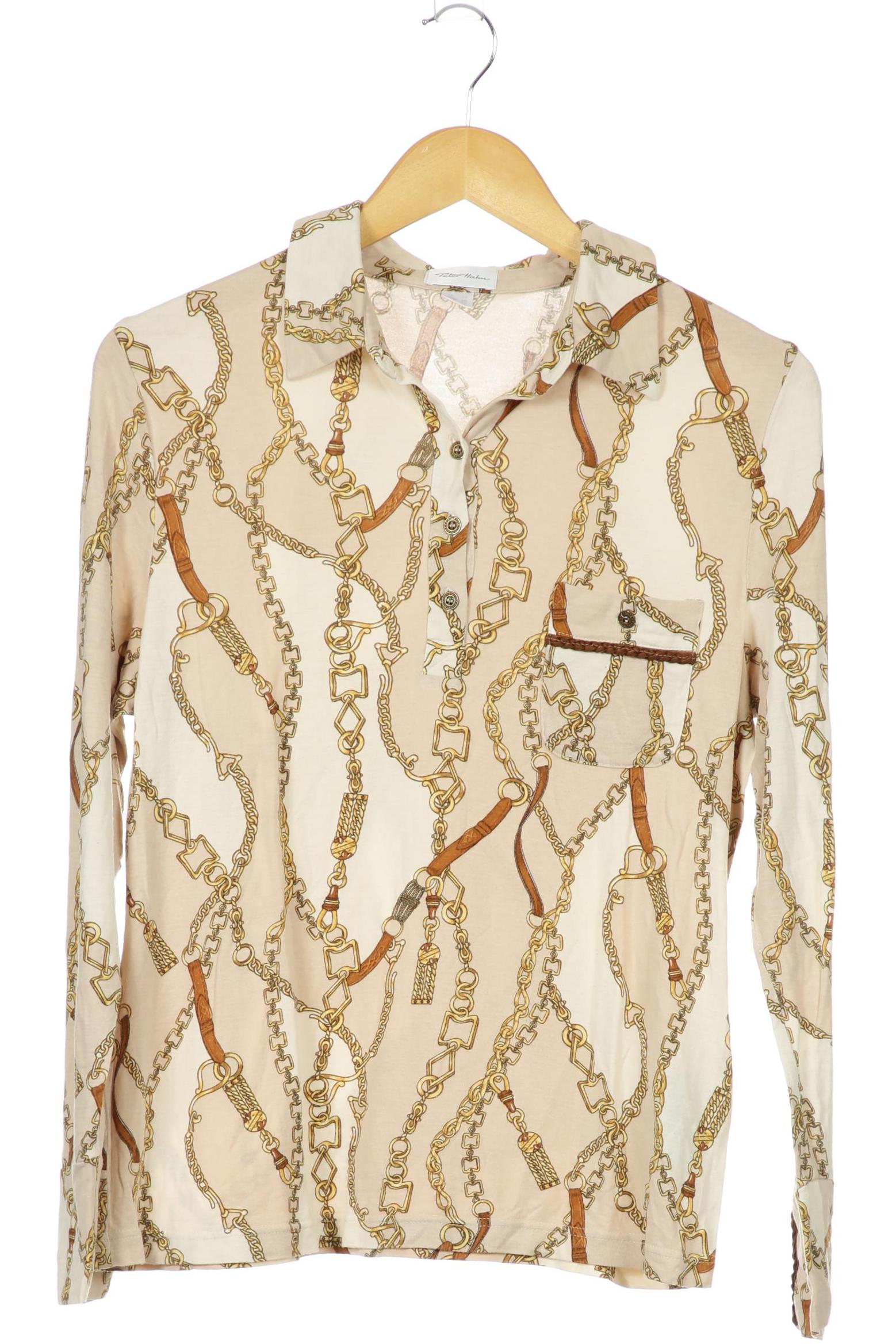 

Peter Hahn Damen Bluse, beige, Gr. 44