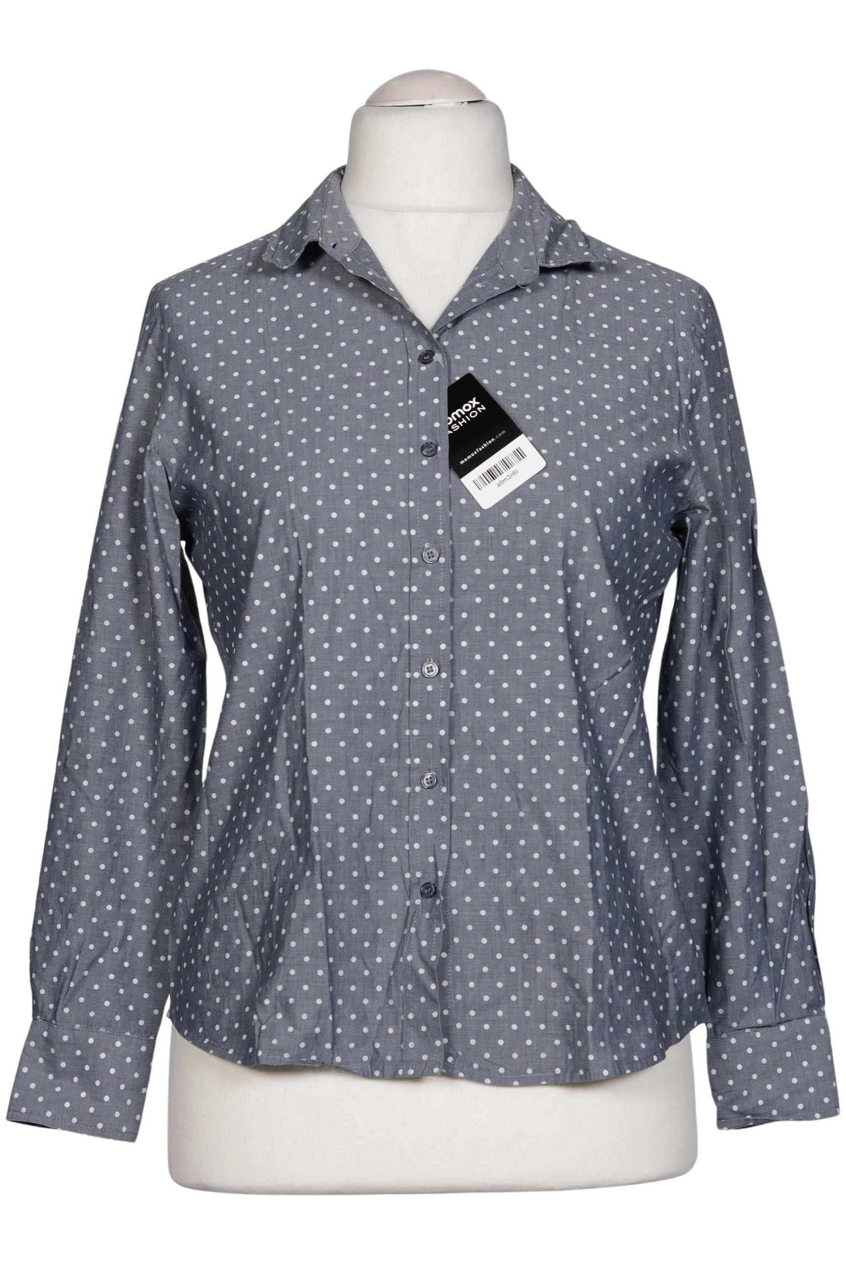 

Peter Hahn Damen Bluse, blau, Gr. 40