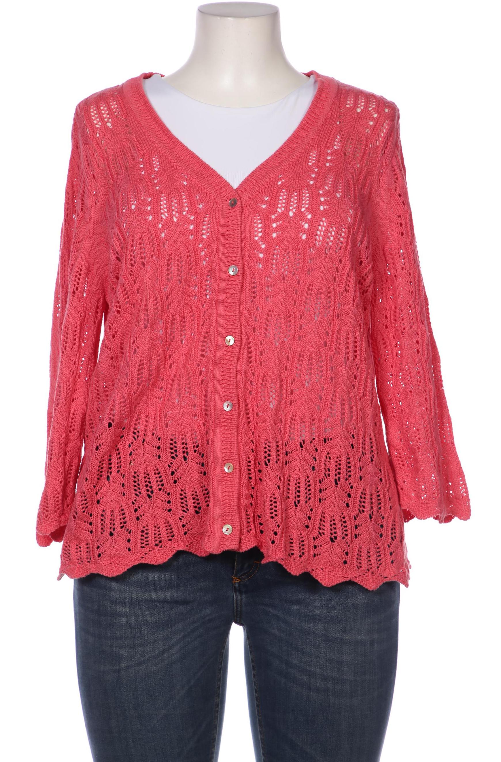 

Peter Hahn Damen Strickjacke, pink, Gr. 48