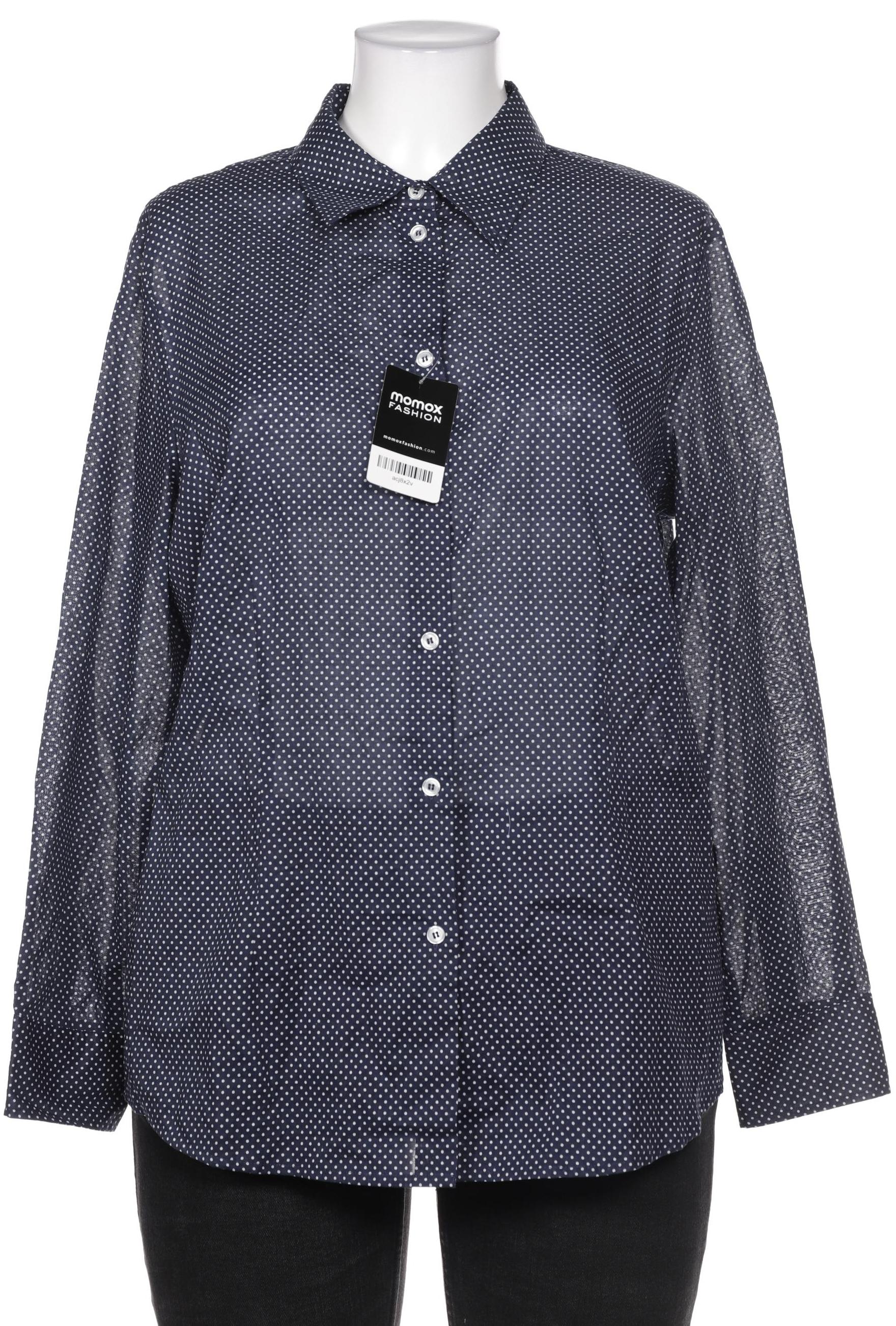 

Peter Hahn Damen Bluse, marineblau, Gr. 46