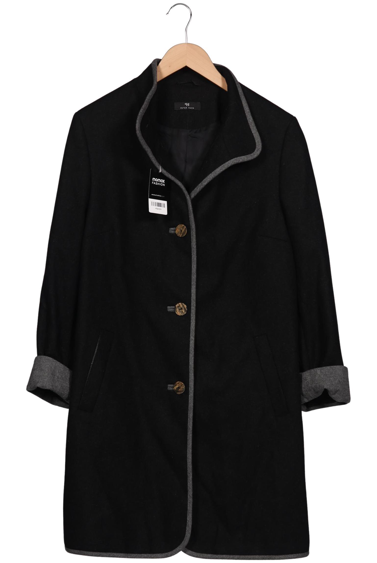 

Peter Hahn Damen Mantel, schwarz, Gr. 42