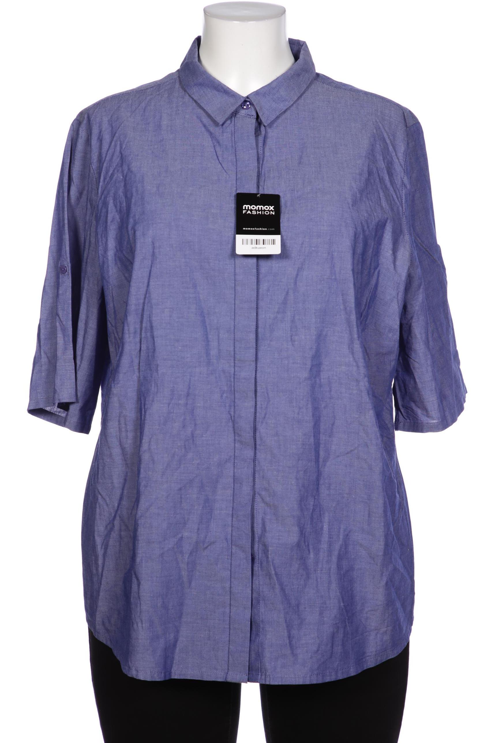 

Peter Hahn Damen Bluse, blau, Gr. 50
