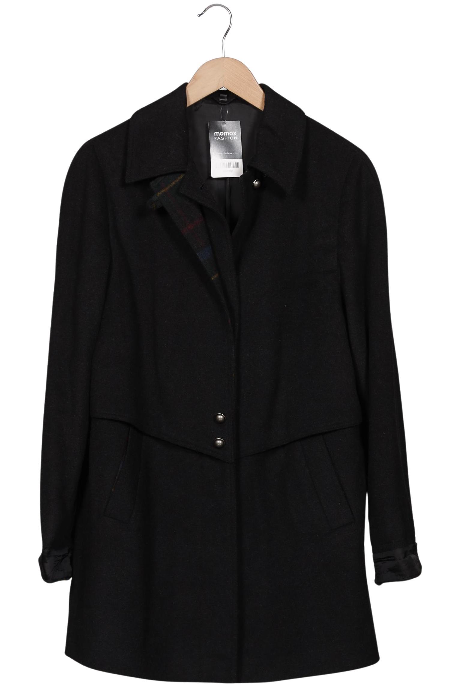 

Peter Hahn Damen Mantel, schwarz, Gr. 38