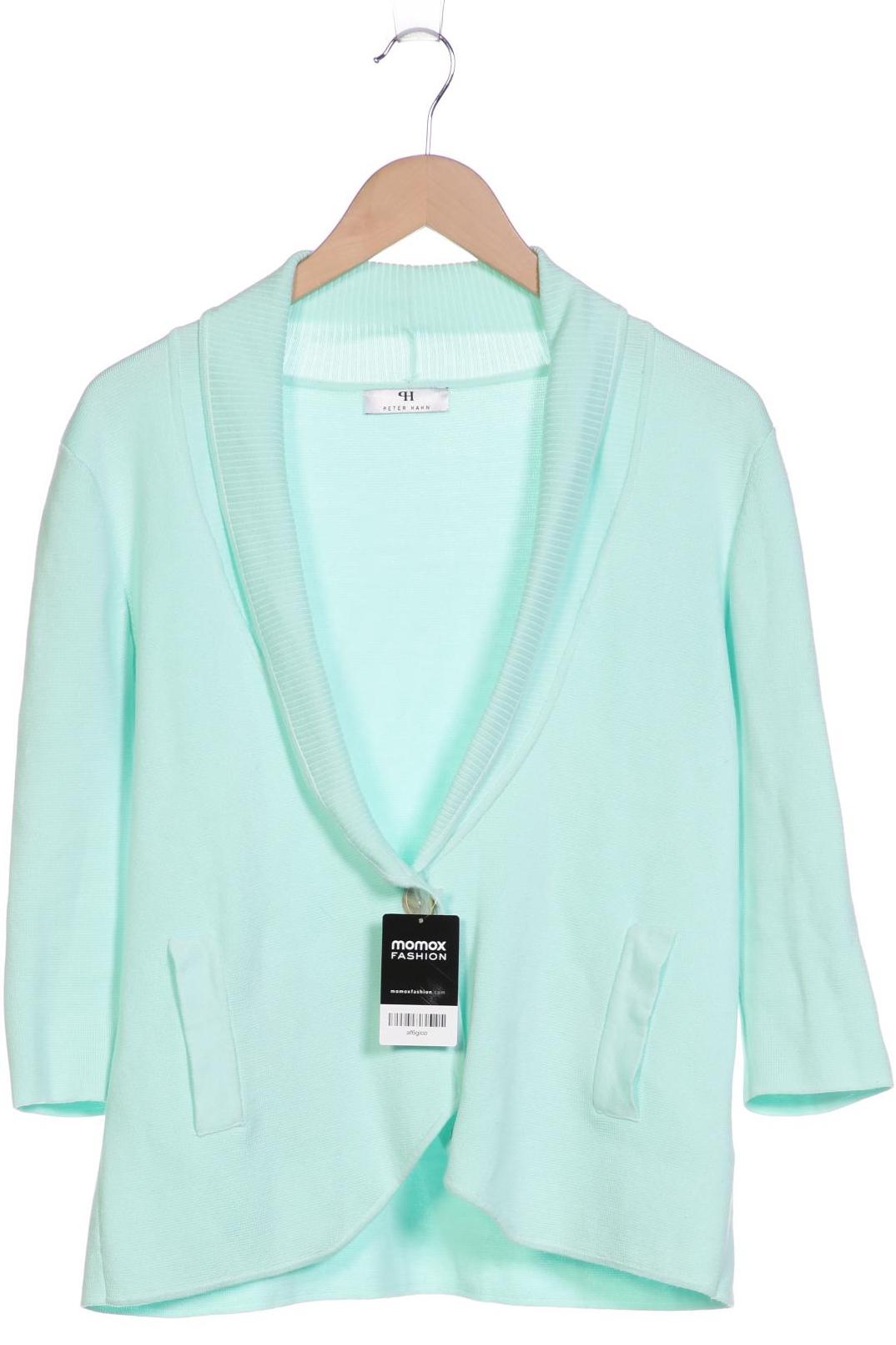 

Peter Hahn Damen Strickjacke, türkis, Gr. 42