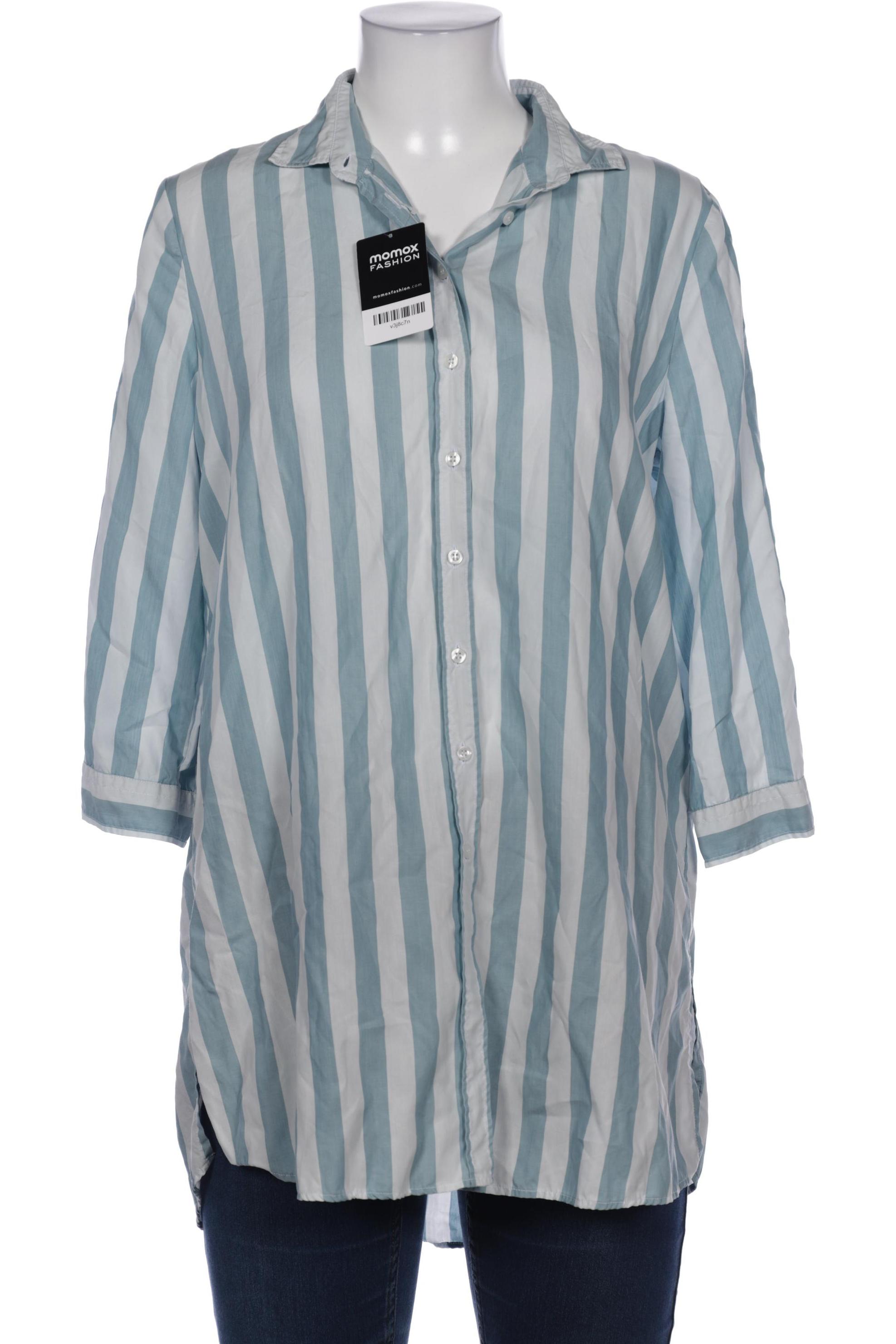 

Peter Hahn Damen Bluse, blau, Gr. 40