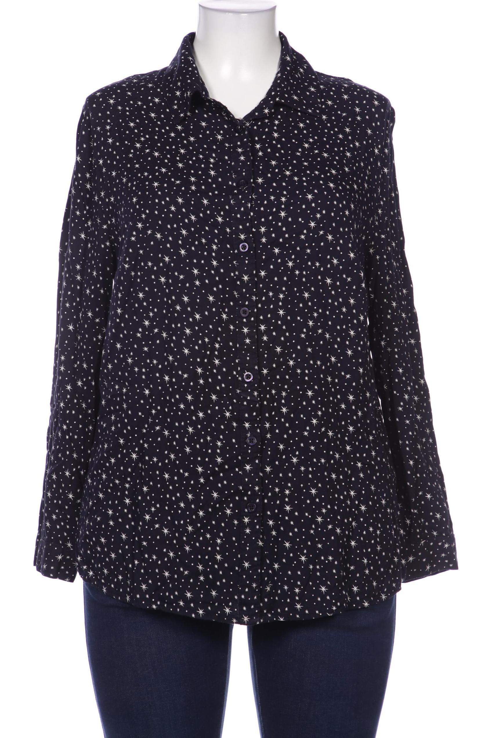 

Peter Hahn Damen Bluse, marineblau, Gr. 42