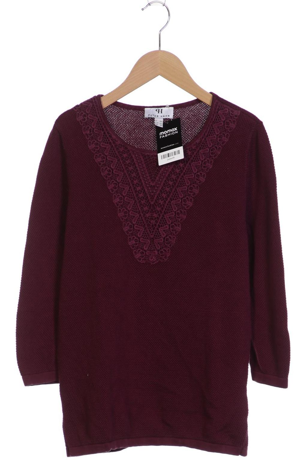 

Peter Hahn Damen Pullover, bordeaux, Gr. 40