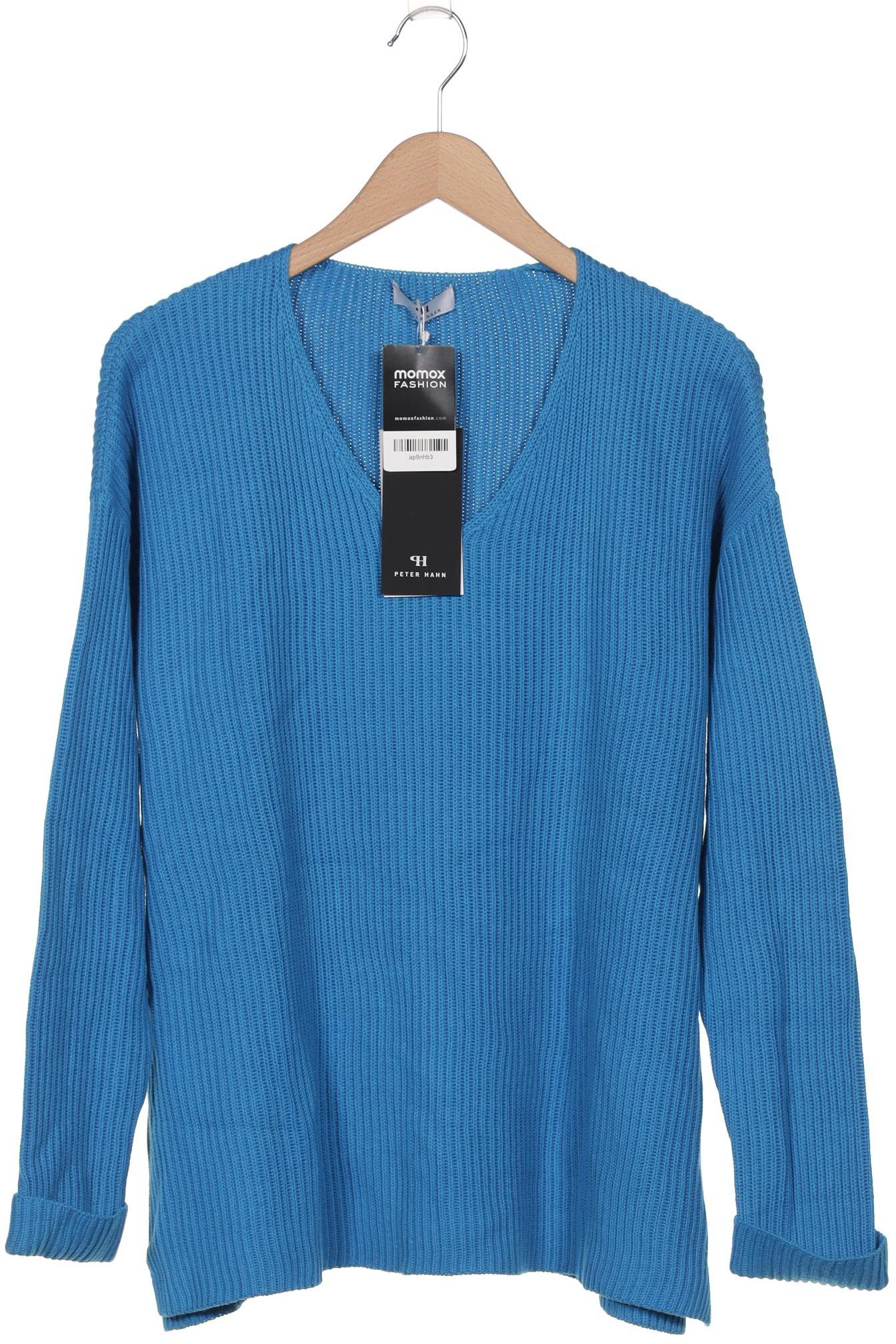 

Peter Hahn Damen Pullover, blau, Gr. 48