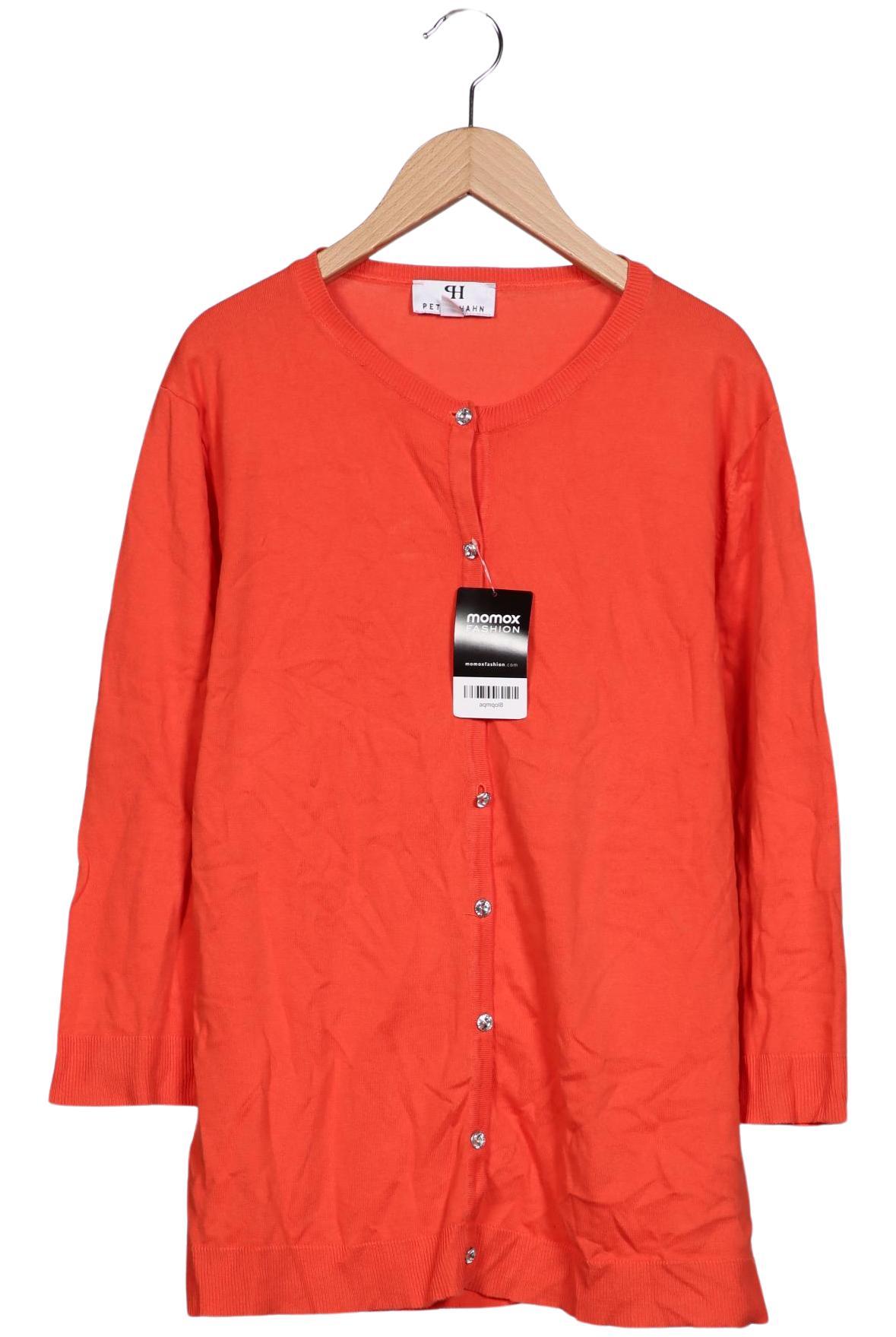 

Peter Hahn Damen Strickjacke, orange, Gr. 38