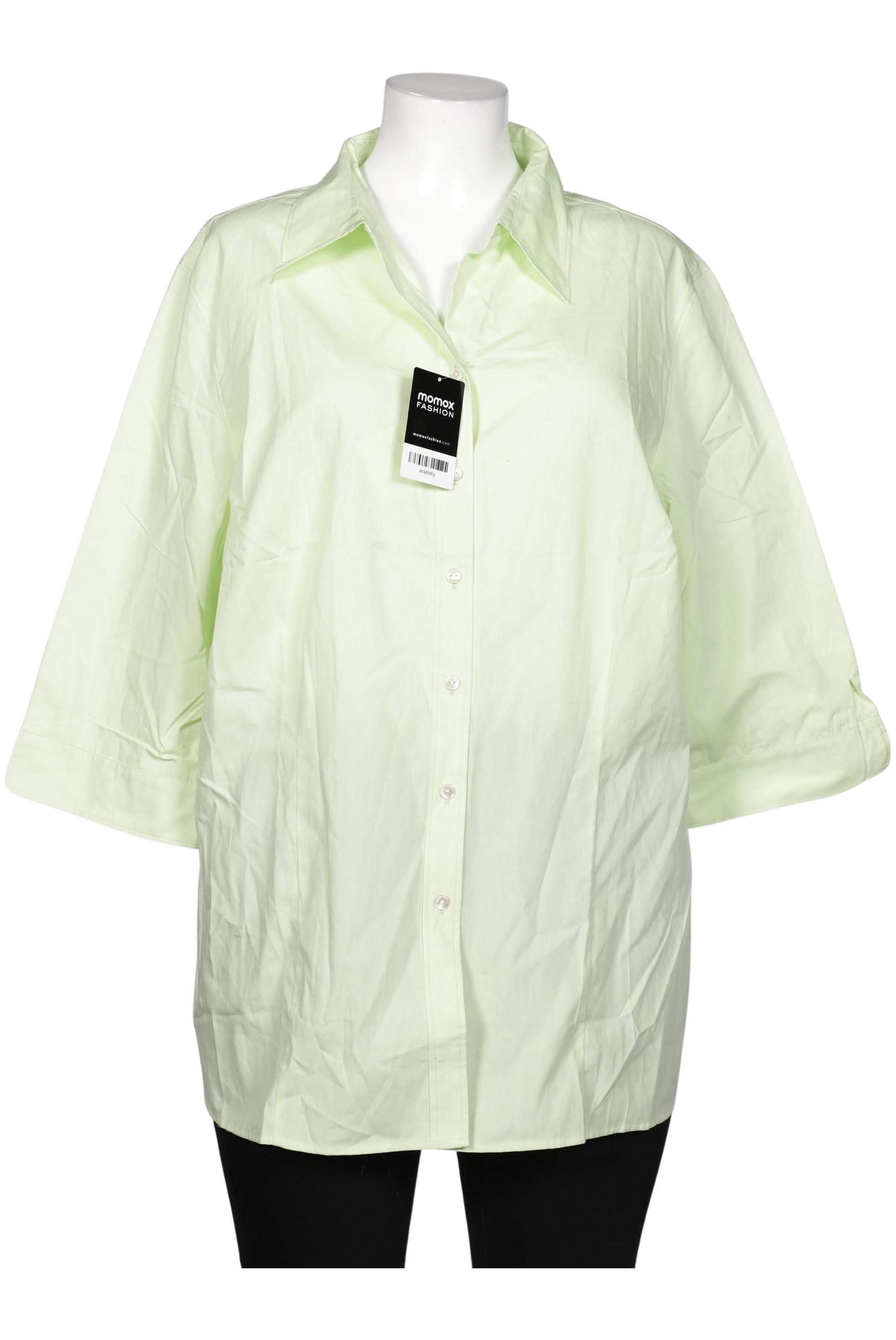 

Peter Hahn Damen Bluse, hellgrün, Gr. 52