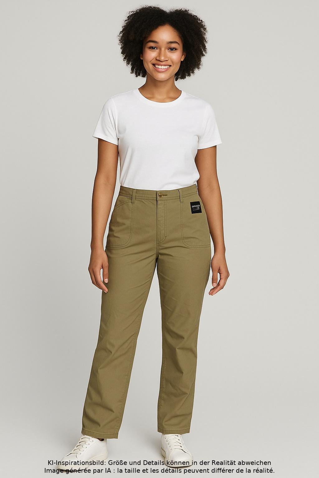 

Peter Hahn Damen Stoffhose, beige, Gr. 42