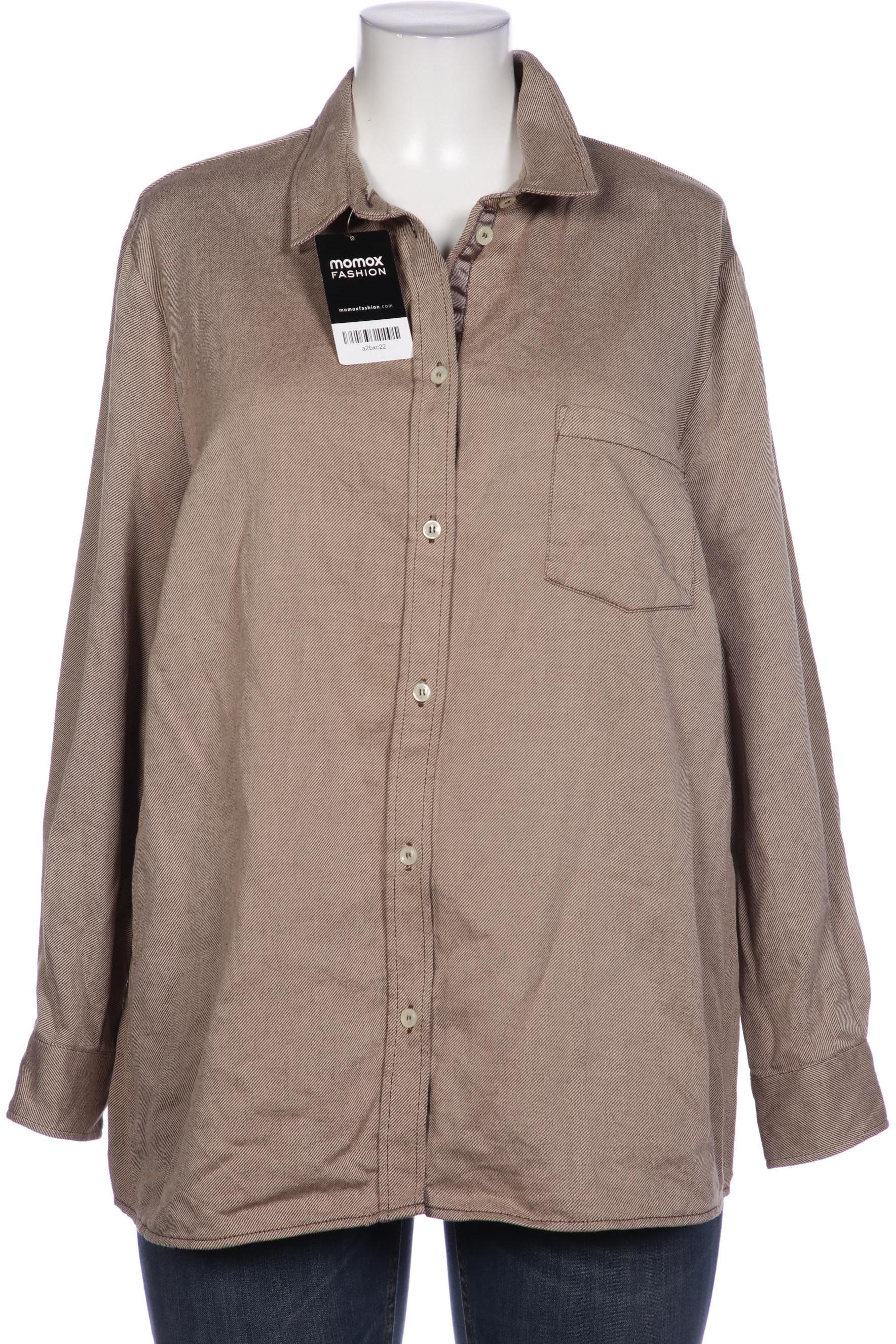 

Peter Hahn Damen Bluse, beige, Gr. 52