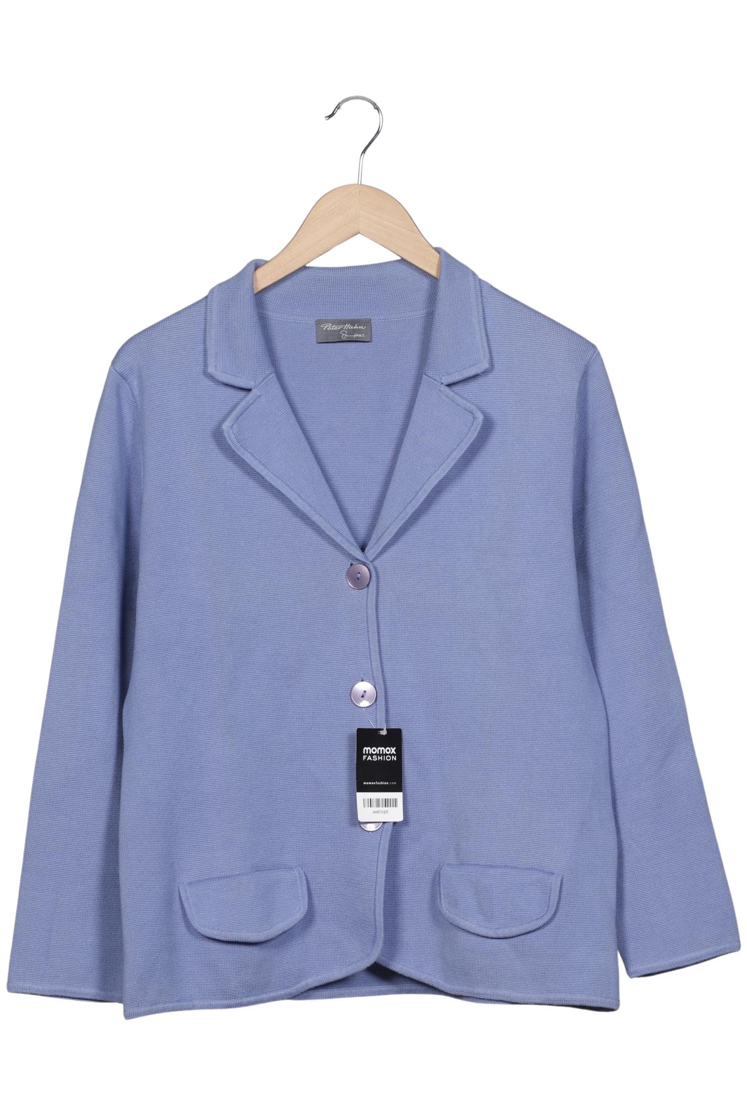 

Peter Hahn Damen Strickjacke, hellblau, Gr. 40