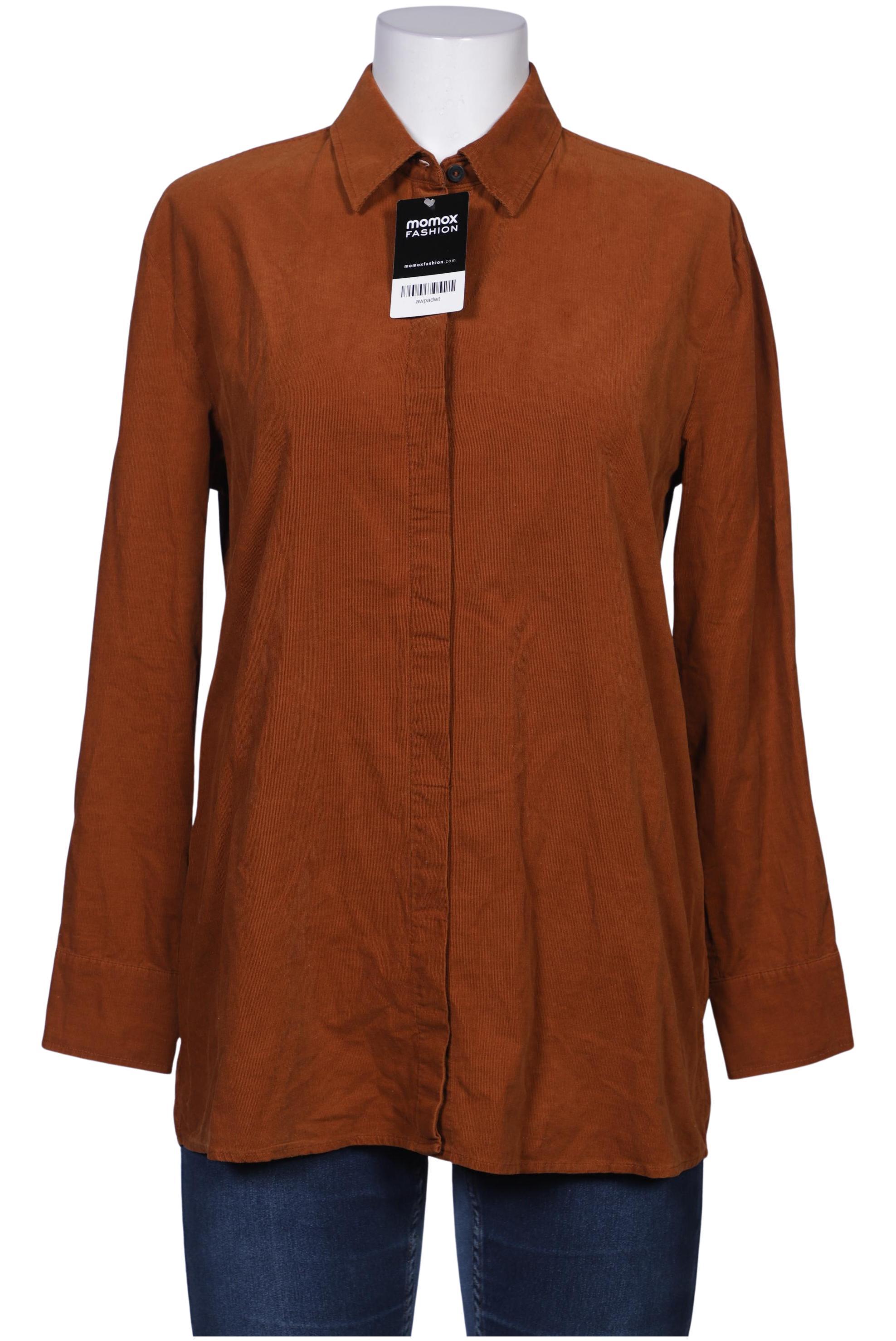 

Peter Hahn Damen Bluse, braun, Gr. 40