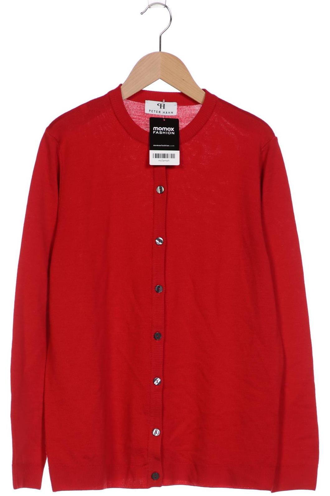 

Peter Hahn Damen Strickjacke, rot, Gr. 38