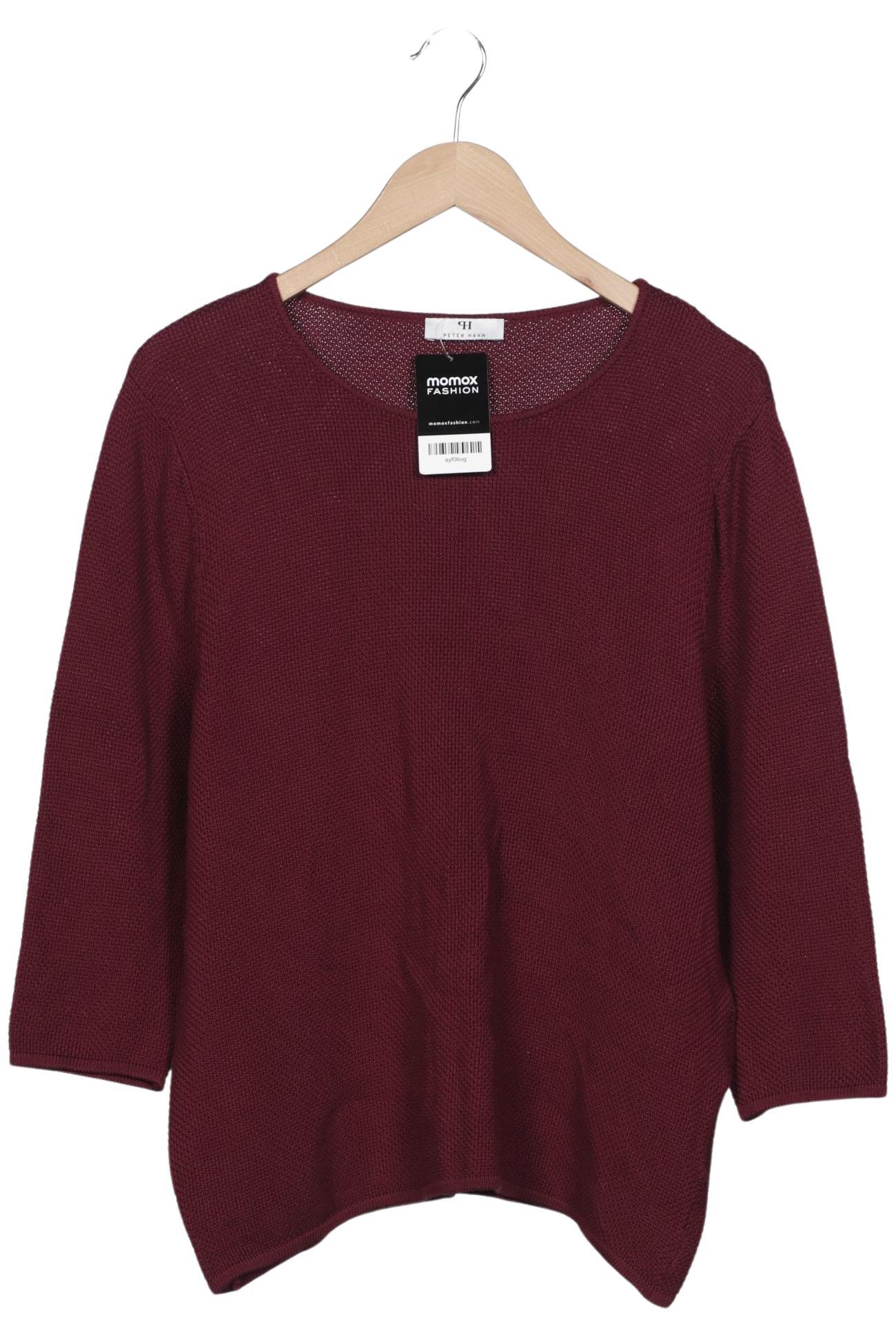 

Peter Hahn Damen Pullover, bordeaux, Gr. 48