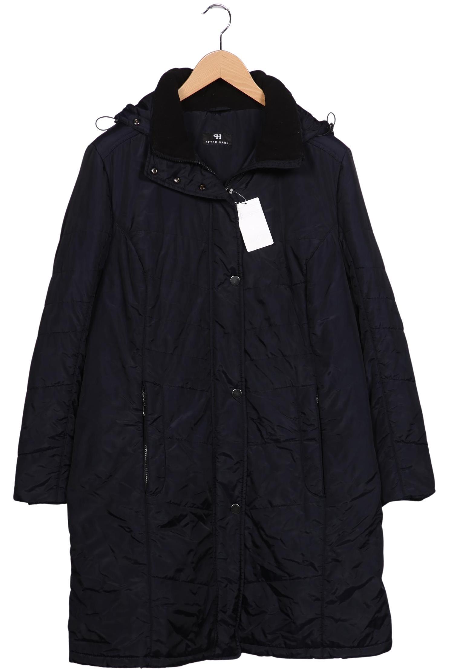 

Peter Hahn Damen Mantel, marineblau, Gr. 46