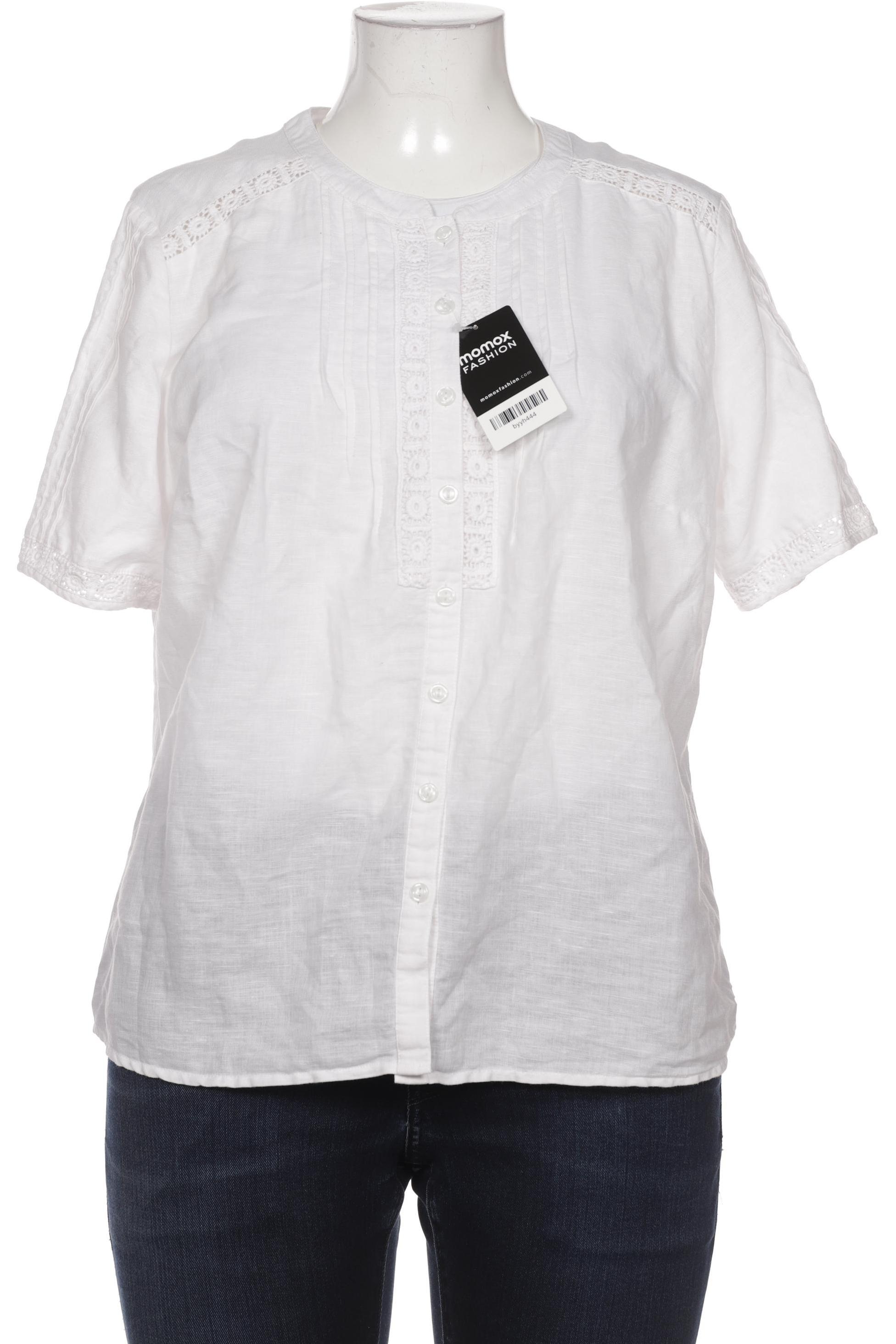 

Peter Hahn Damen Bluse, weiß, Gr. 46