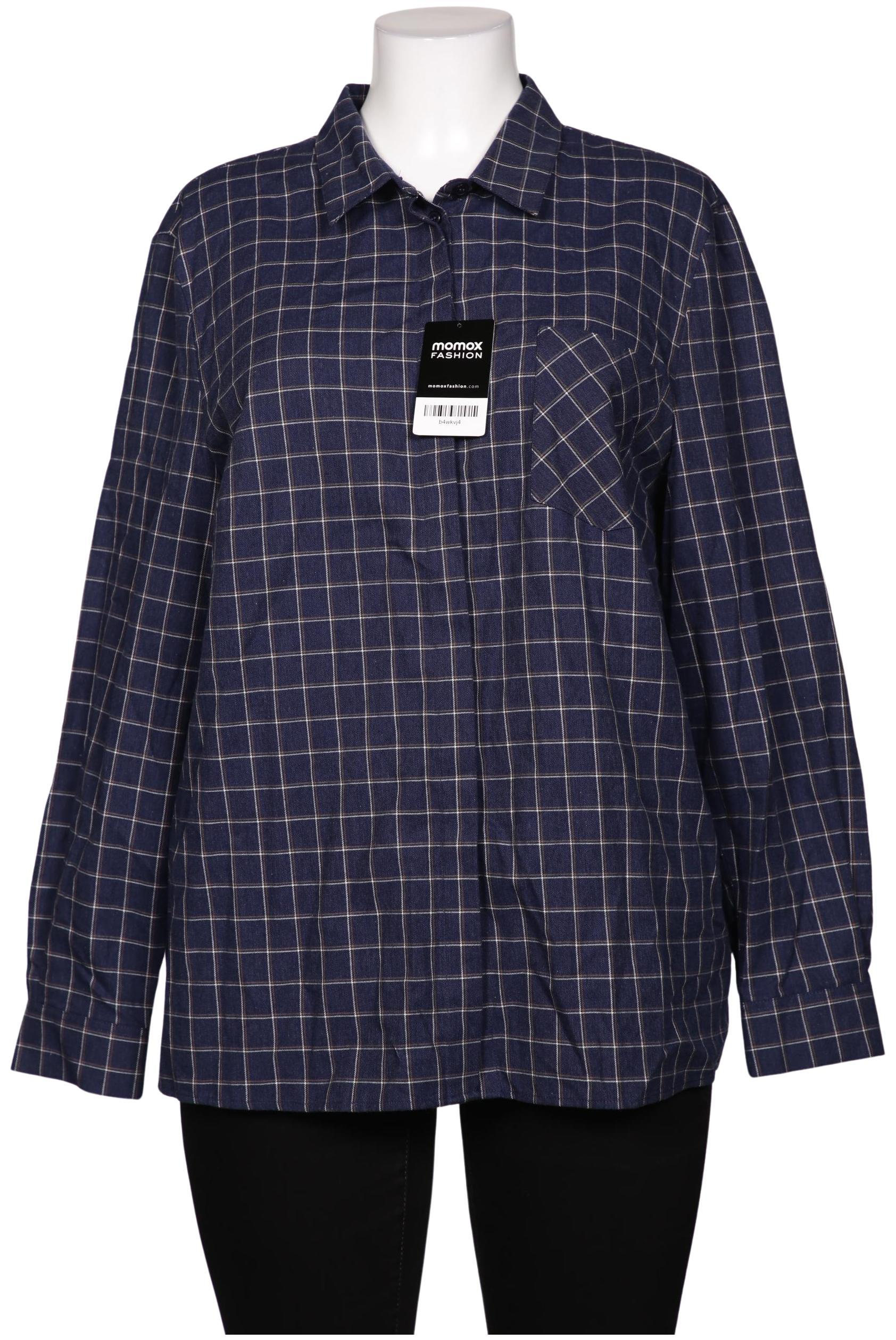 

Peter Hahn Damen Bluse, marineblau, Gr. 46