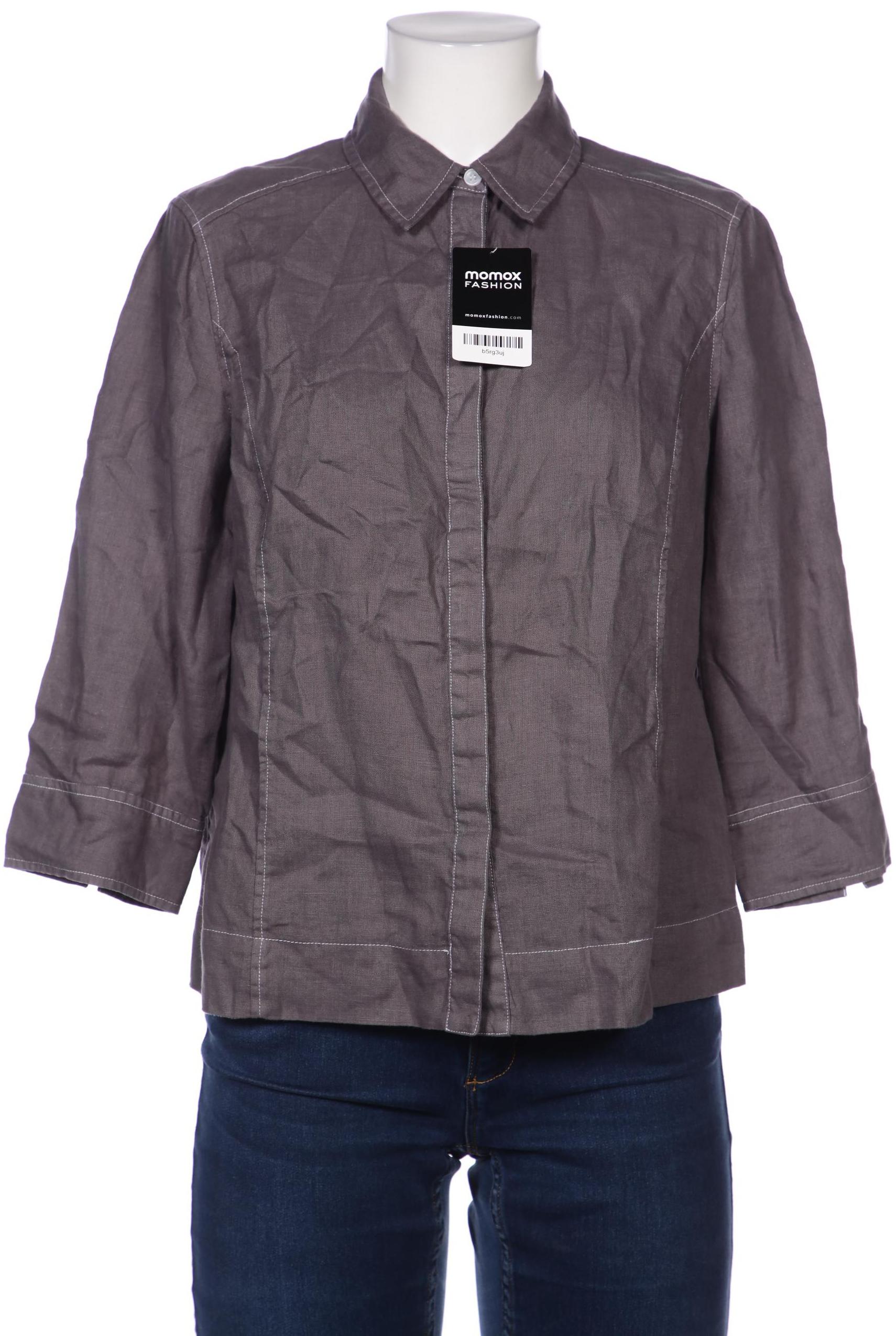 

Peter Hahn Damen Bluse, grau, Gr. 40