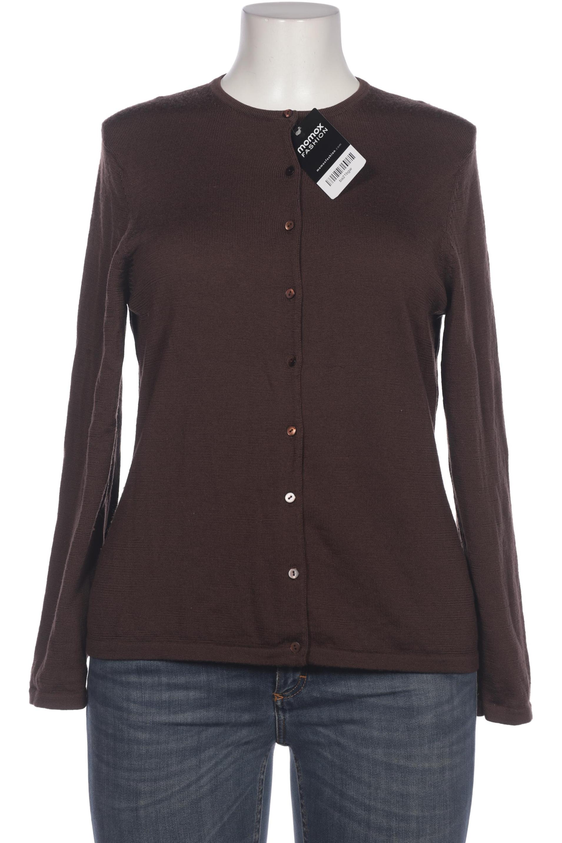

Peter Hahn Damen Strickjacke, braun, Gr. 42