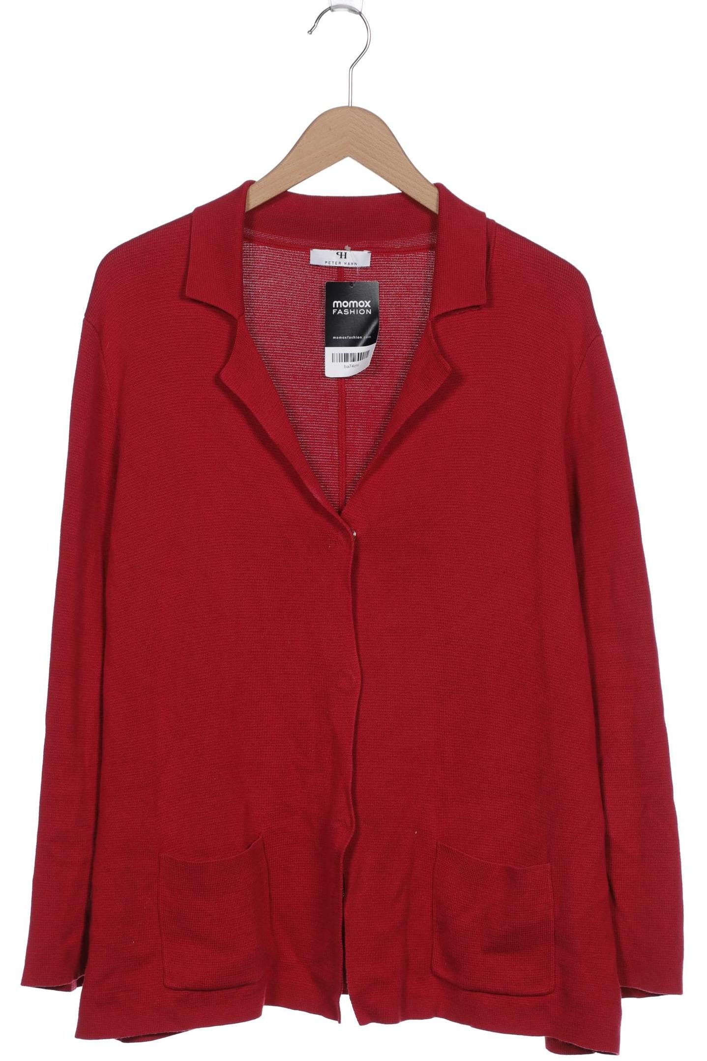 

Peter Hahn Damen Strickjacke, rot, Gr. 46