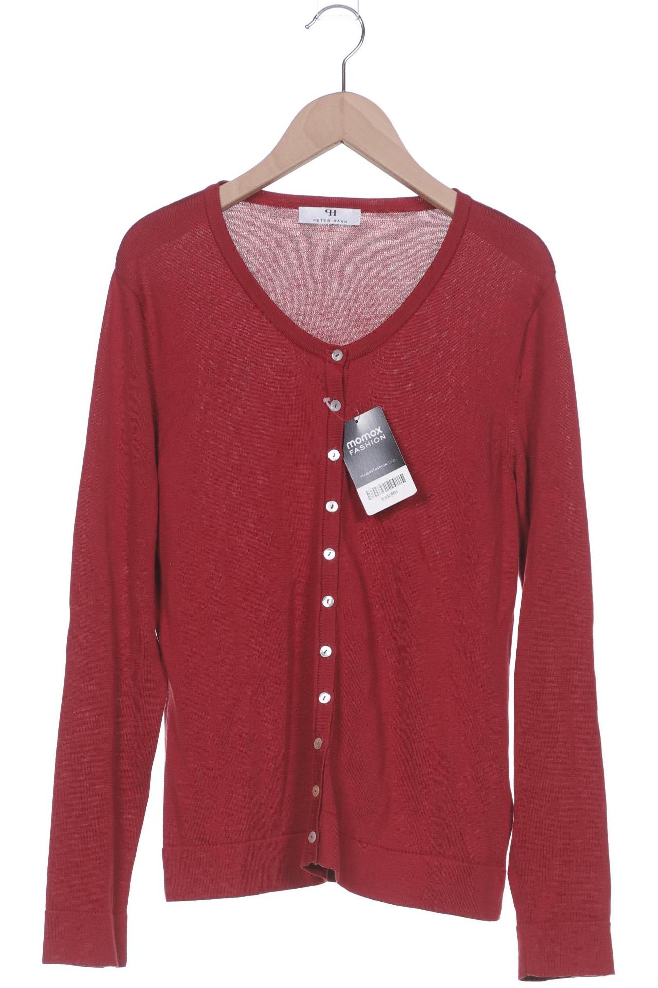 

Peter Hahn Damen Strickjacke, rot, Gr. 40