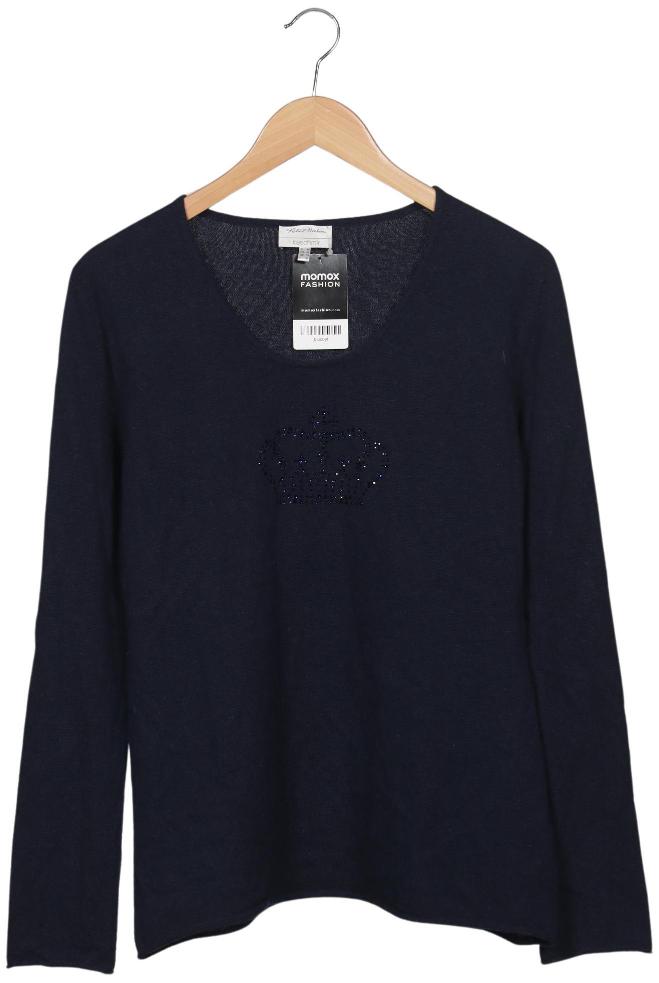 

Peter Hahn Damen Pullover, marineblau, Gr. 44