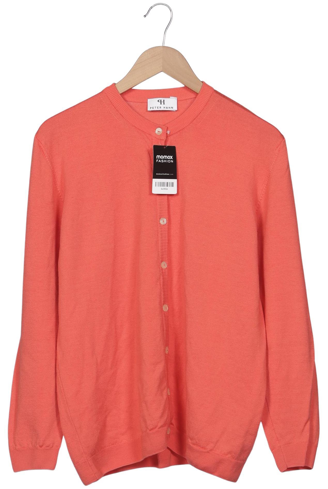 

Peter Hahn Damen Strickjacke, orange, Gr. 48